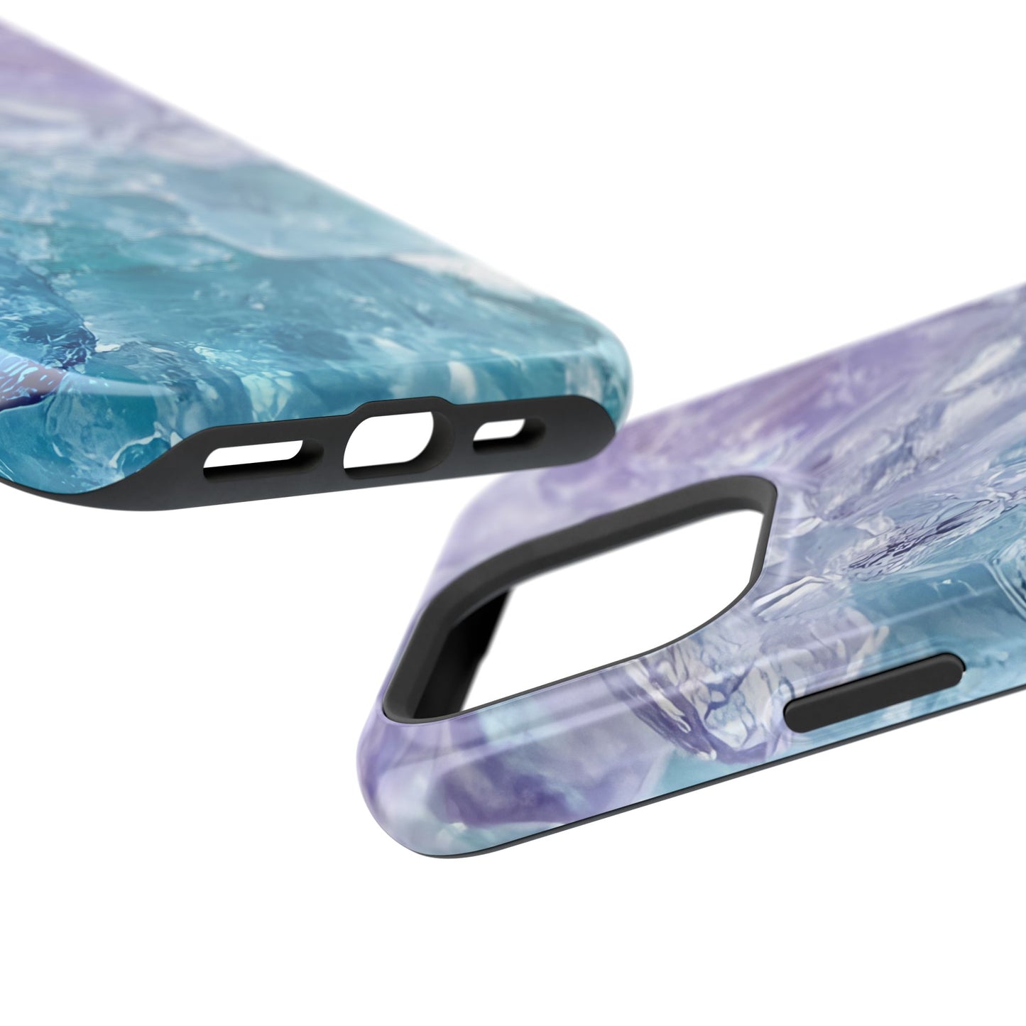 Crystal-Patterned Impact-Resistant Phone Case | Stylish Protection for Adventurers