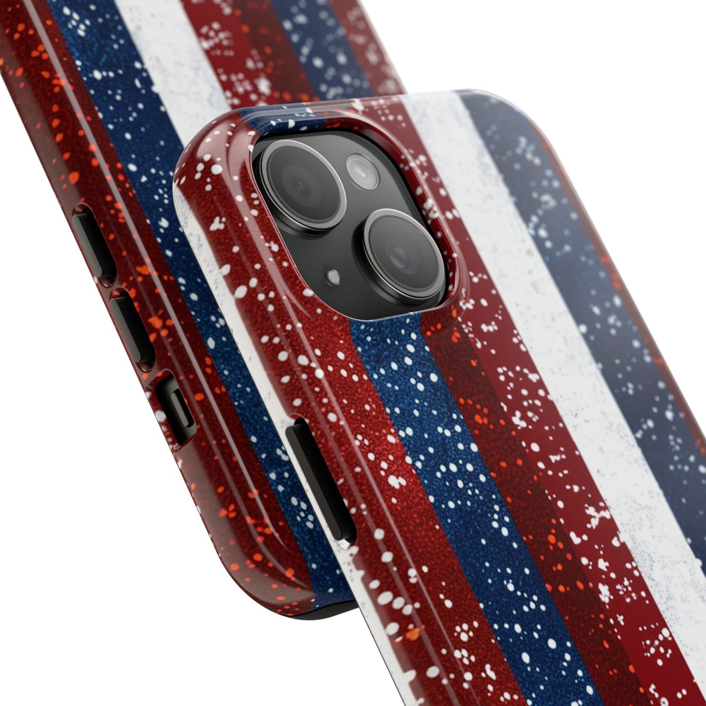 Patriotic Glitter Tough Phone Case