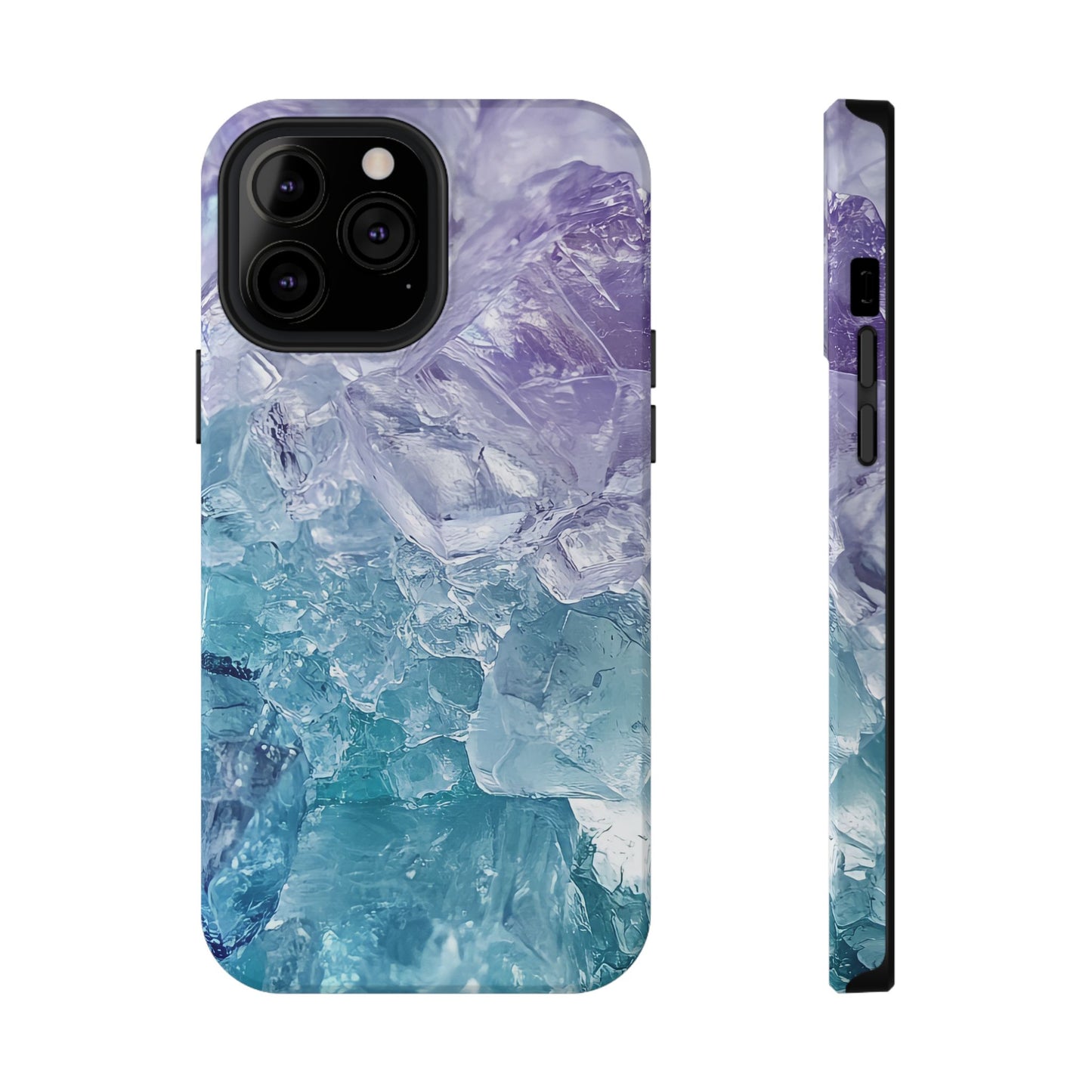 Crystal-Patterned Impact-Resistant Phone Case | Stylish Protection for Adventurers