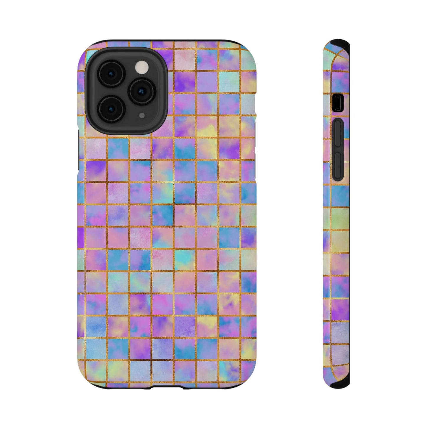 Colorful Mosaic Impact-Resistant Phone Case