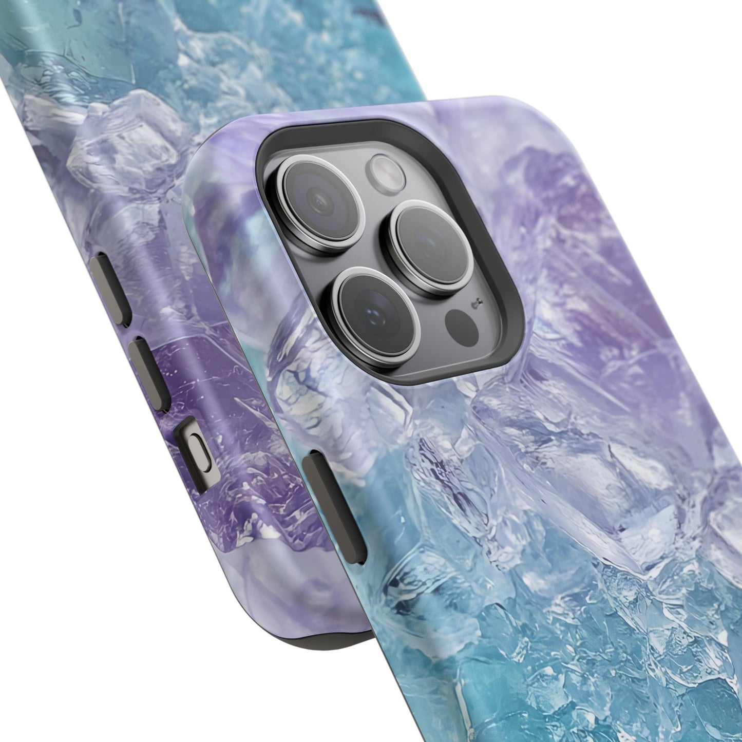 Crystal-Patterned Impact-Resistant Phone Case | Stylish Protection for Adventurers