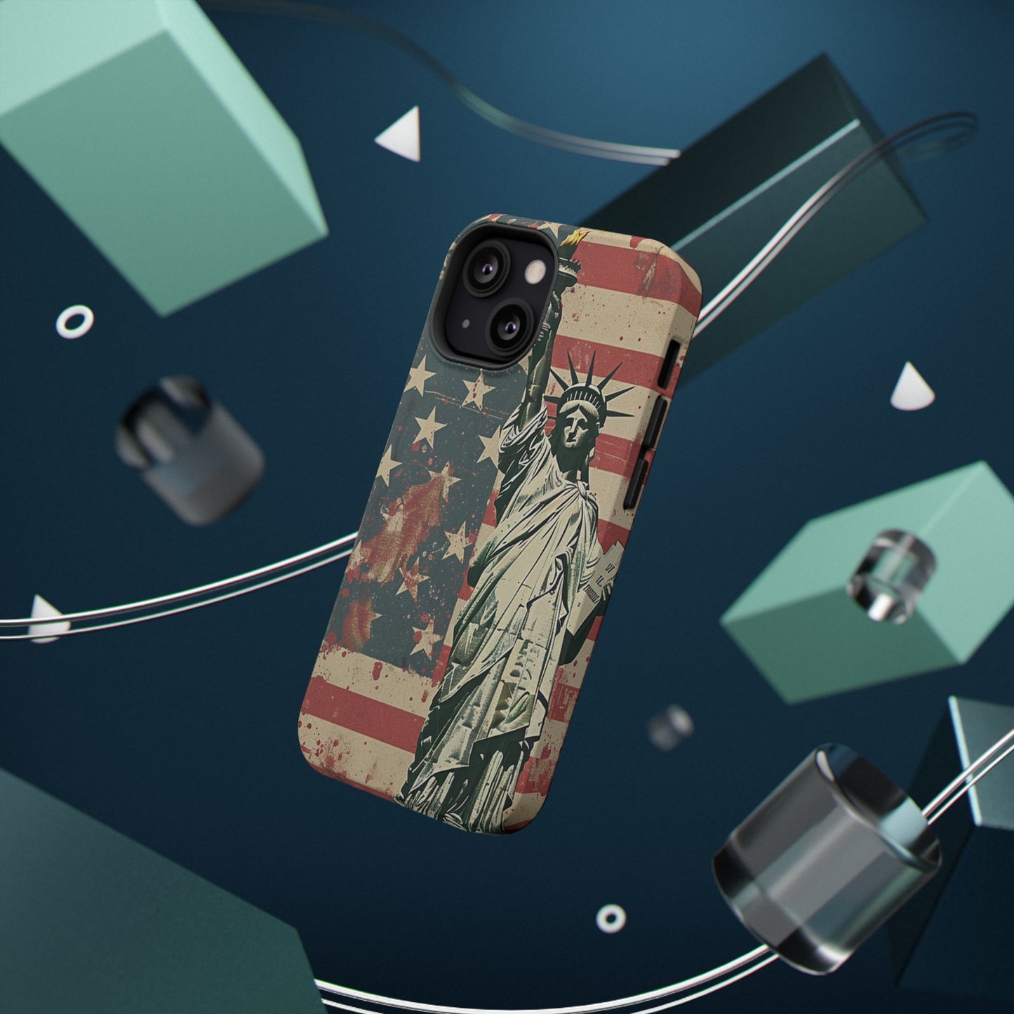 Liberty-Inspired Phone Case - Patriotic Design
