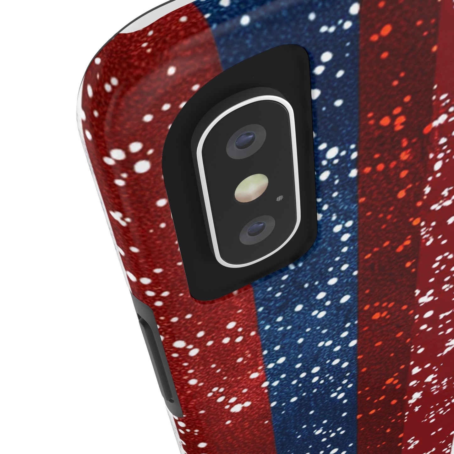 Patriotic Glitter Tough Phone Case