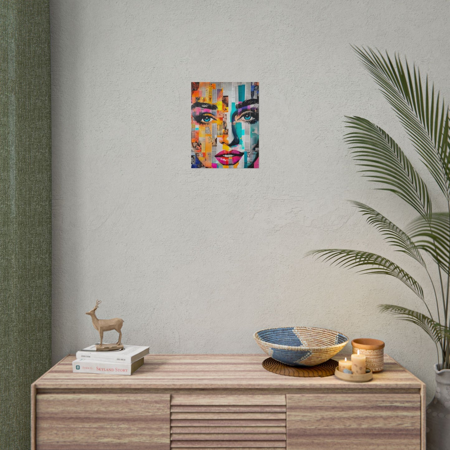 Retro Pop Culture Woman 6-Vibrant Art Wall Decor