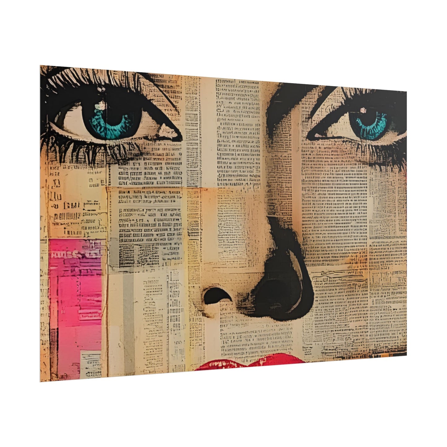 Retro Pop Culture Woman Poster 13 , Comic Wall Art
