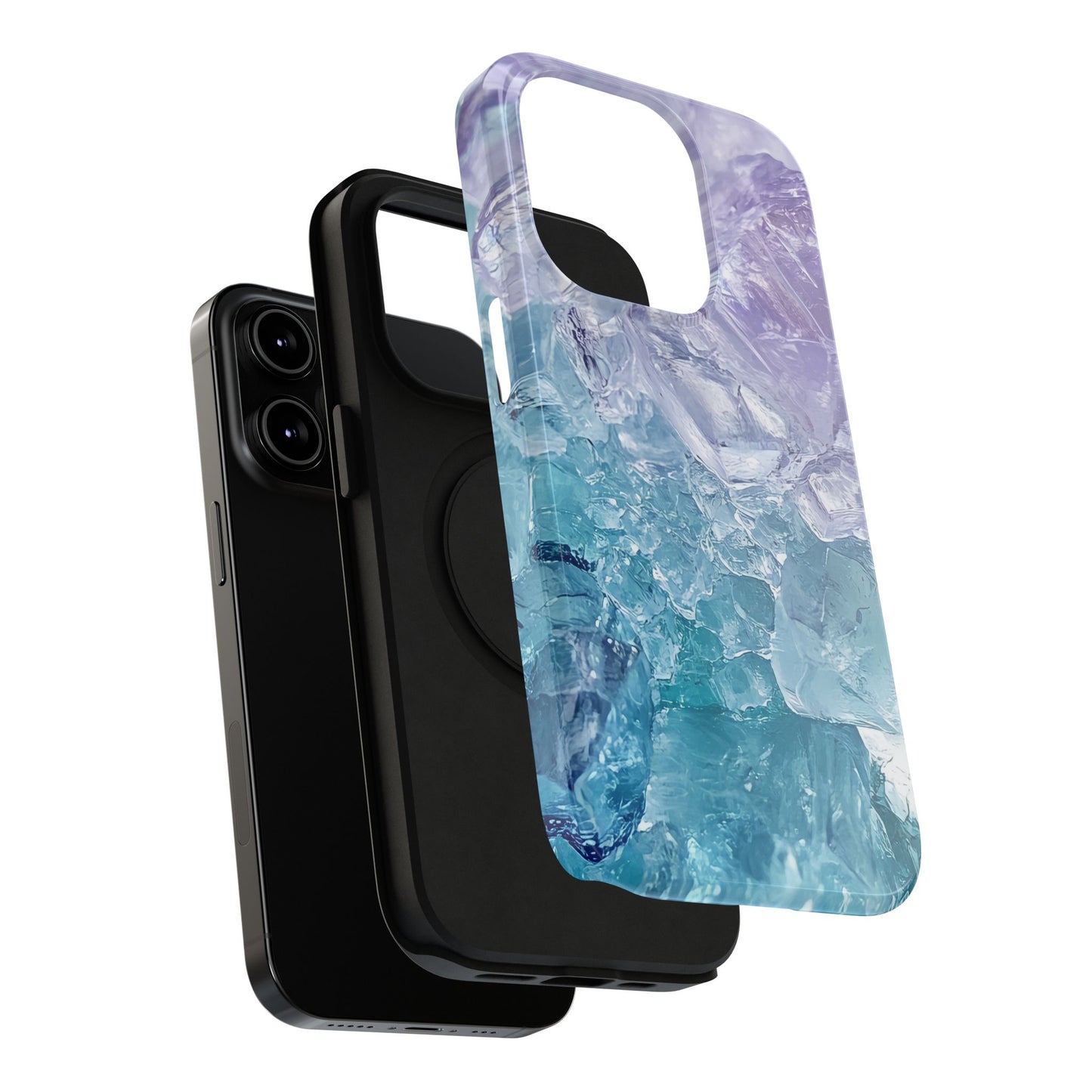 Crystal-Patterned Impact-Resistant Phone Case | Stylish Protection for Adventurers