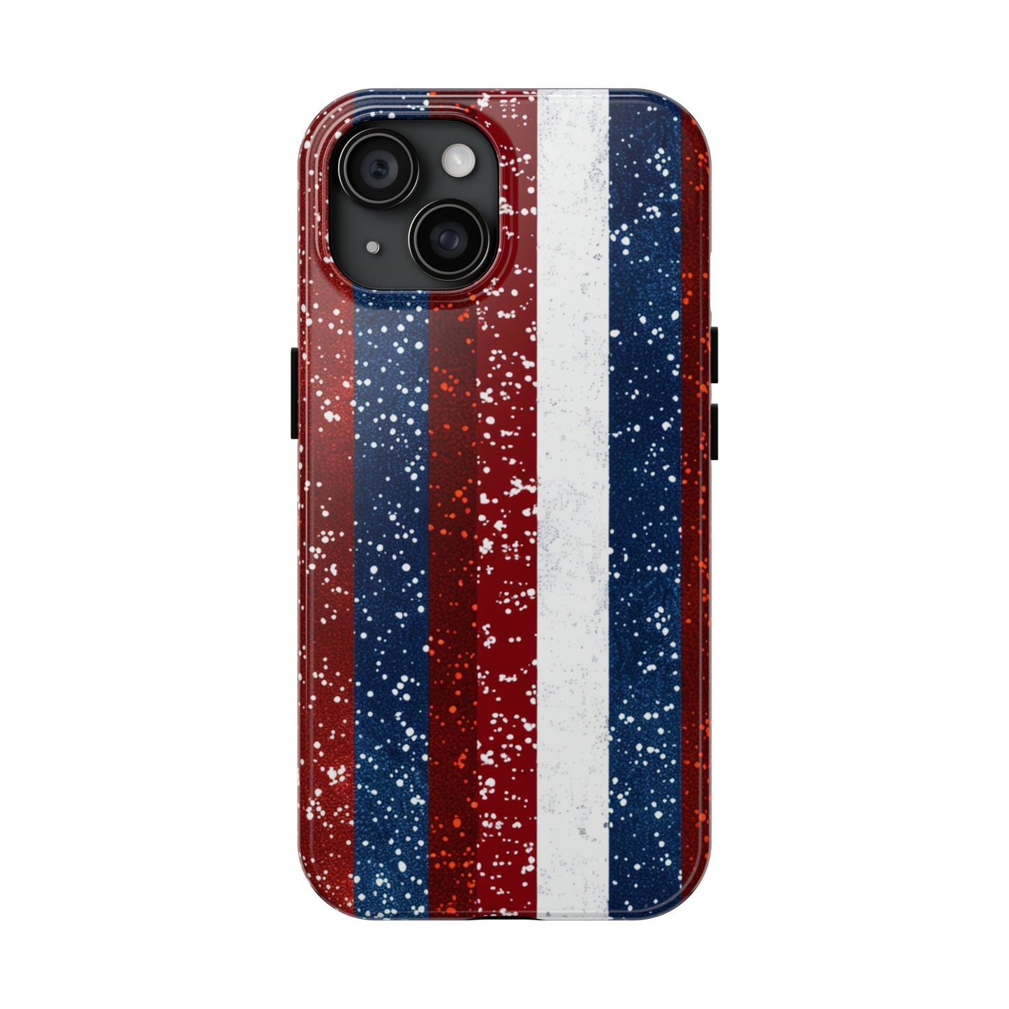 Patriotic Glitter Tough Phone Case
