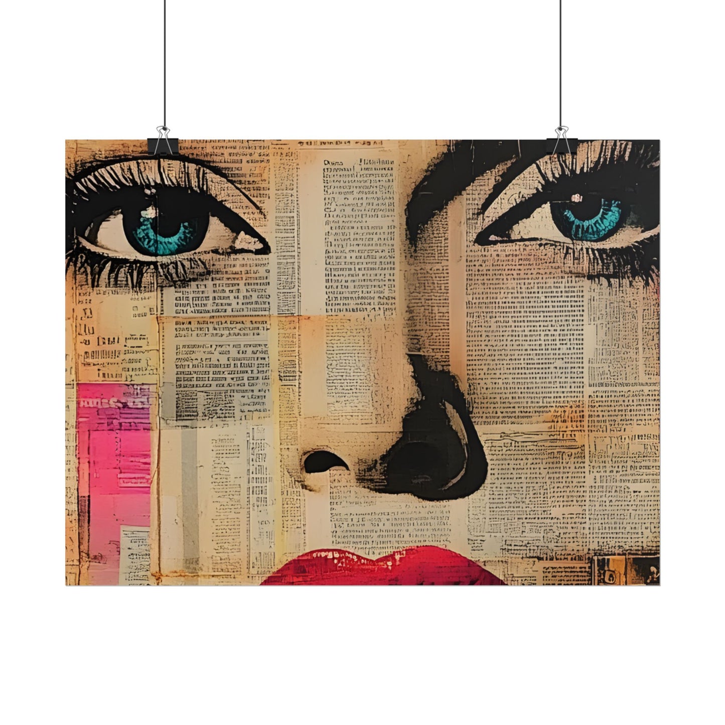 Retro Pop Culture Woman Poster 13 , Comic Wall Art