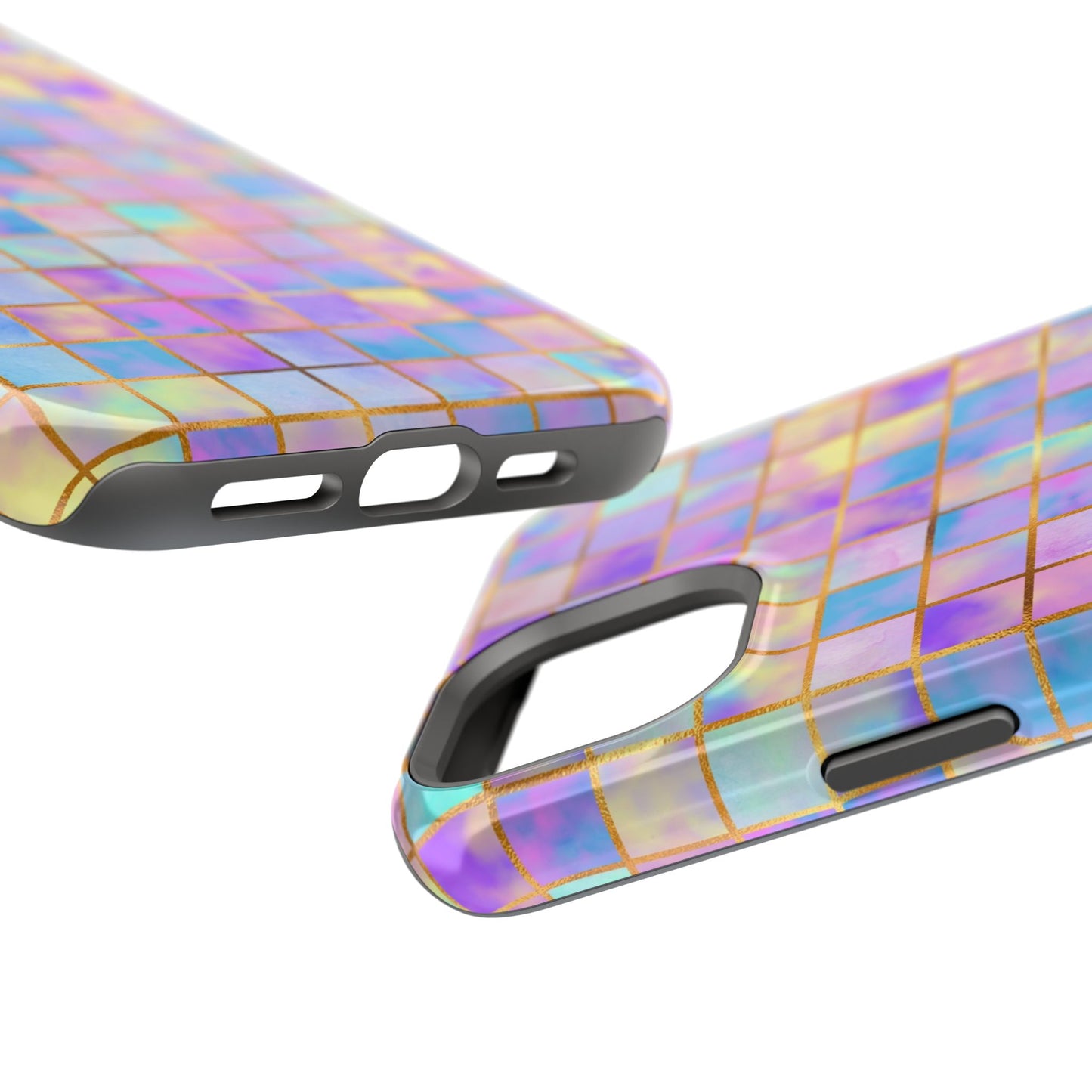 Colorful Mosaic Impact-Resistant Phone Case
