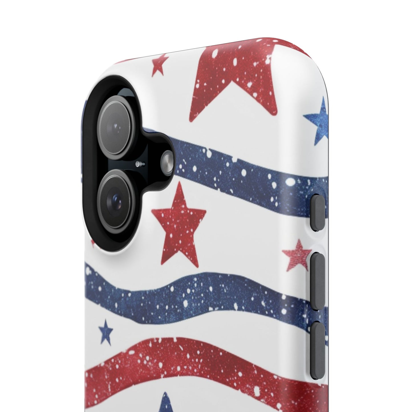 Stars & Stripes Design Impact-Resistant Phone Case