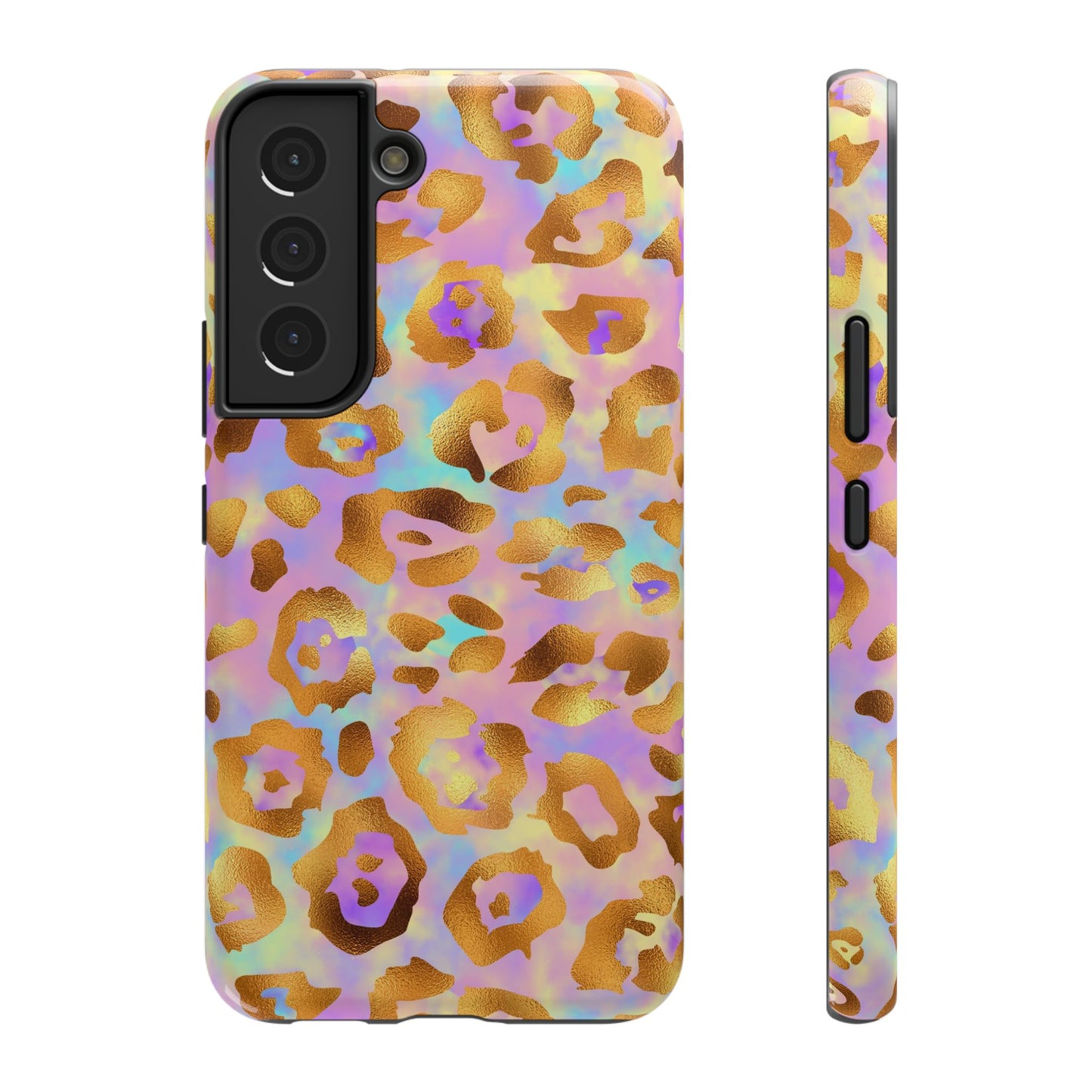 Leopard Print Impact-Resistant Phone Case