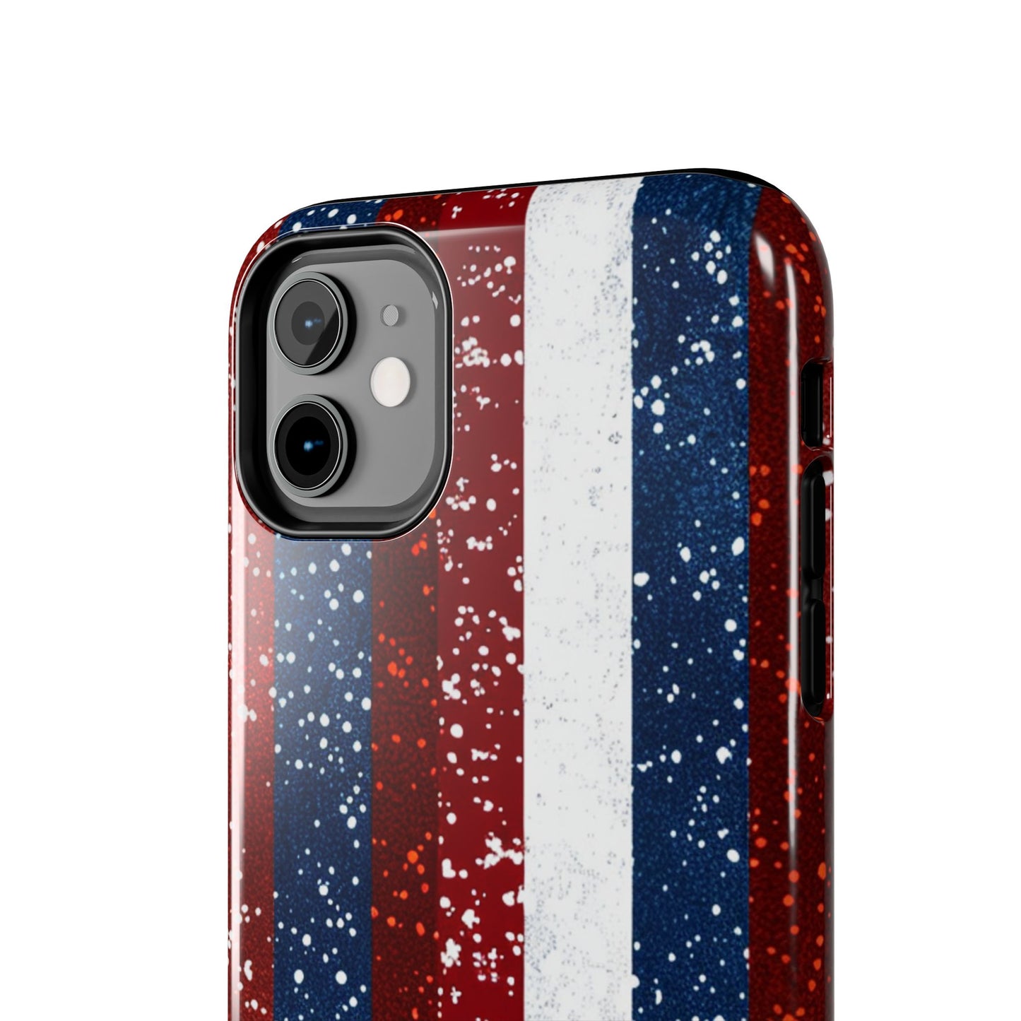 Patriotic Glitter Tough Phone Case