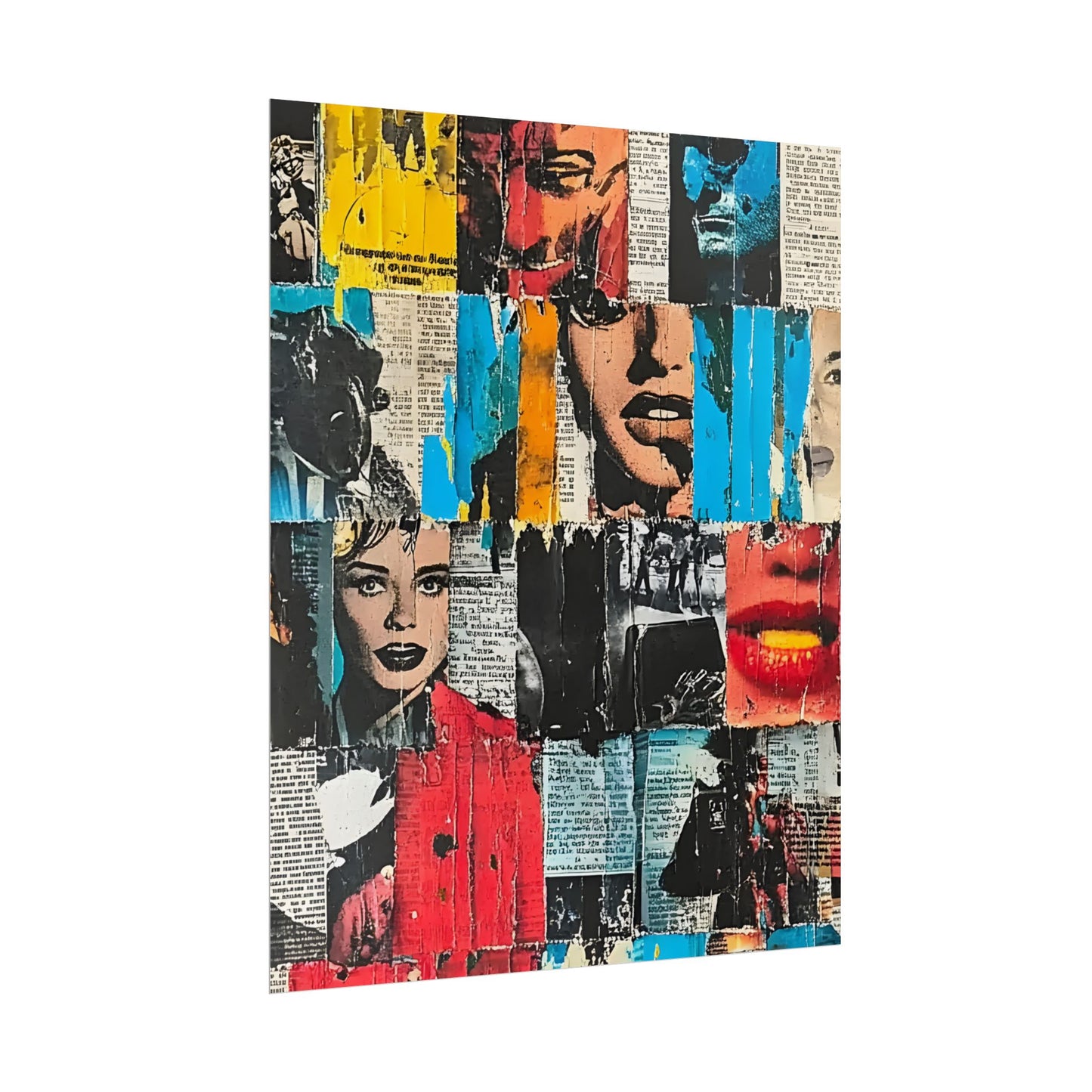 Retro Pop Culture Girl 7 - wall art