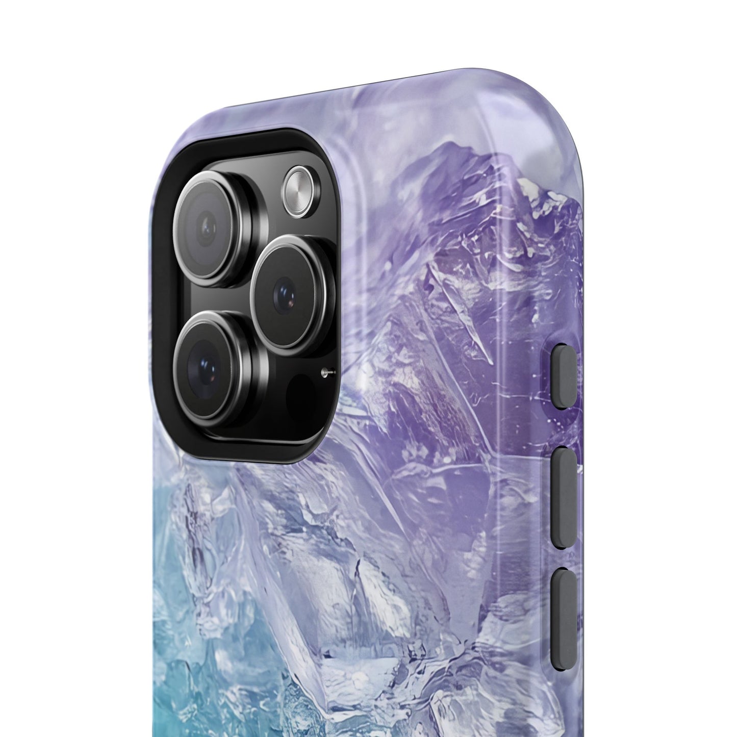 Crystal-Patterned Impact-Resistant Phone Case | Stylish Protection for Adventurers