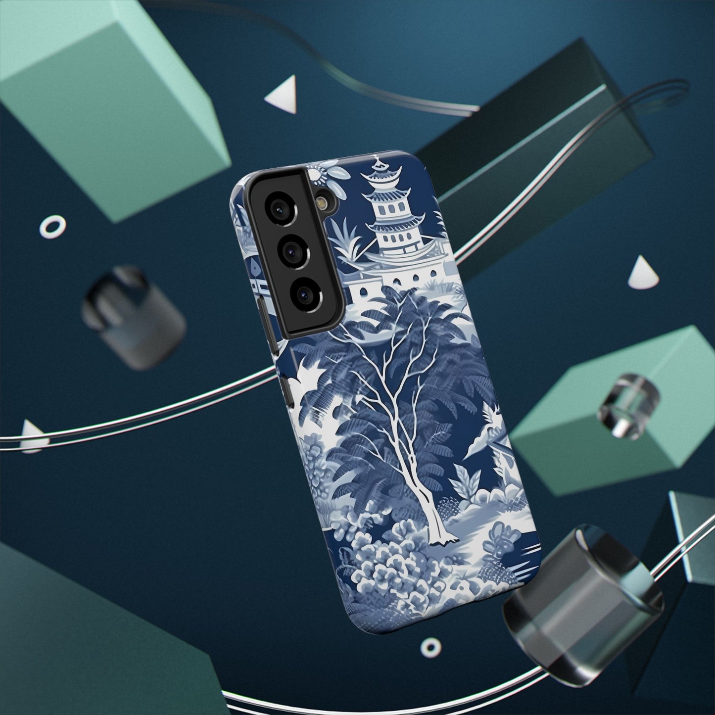 Elegant Blue Landscape Phone Case