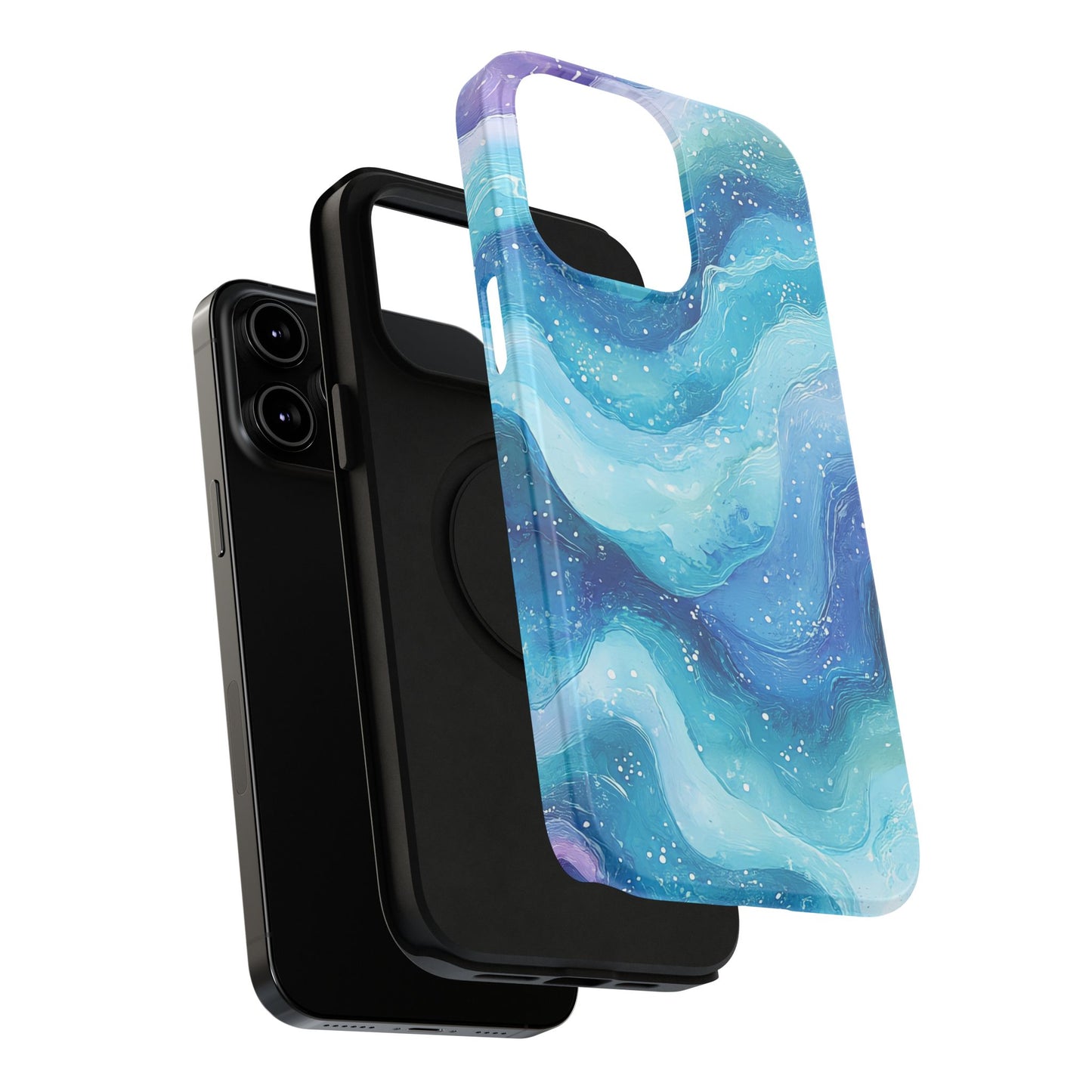 Ocean Wave Impact-Resistant Phone Case - Stylish and Durable Design