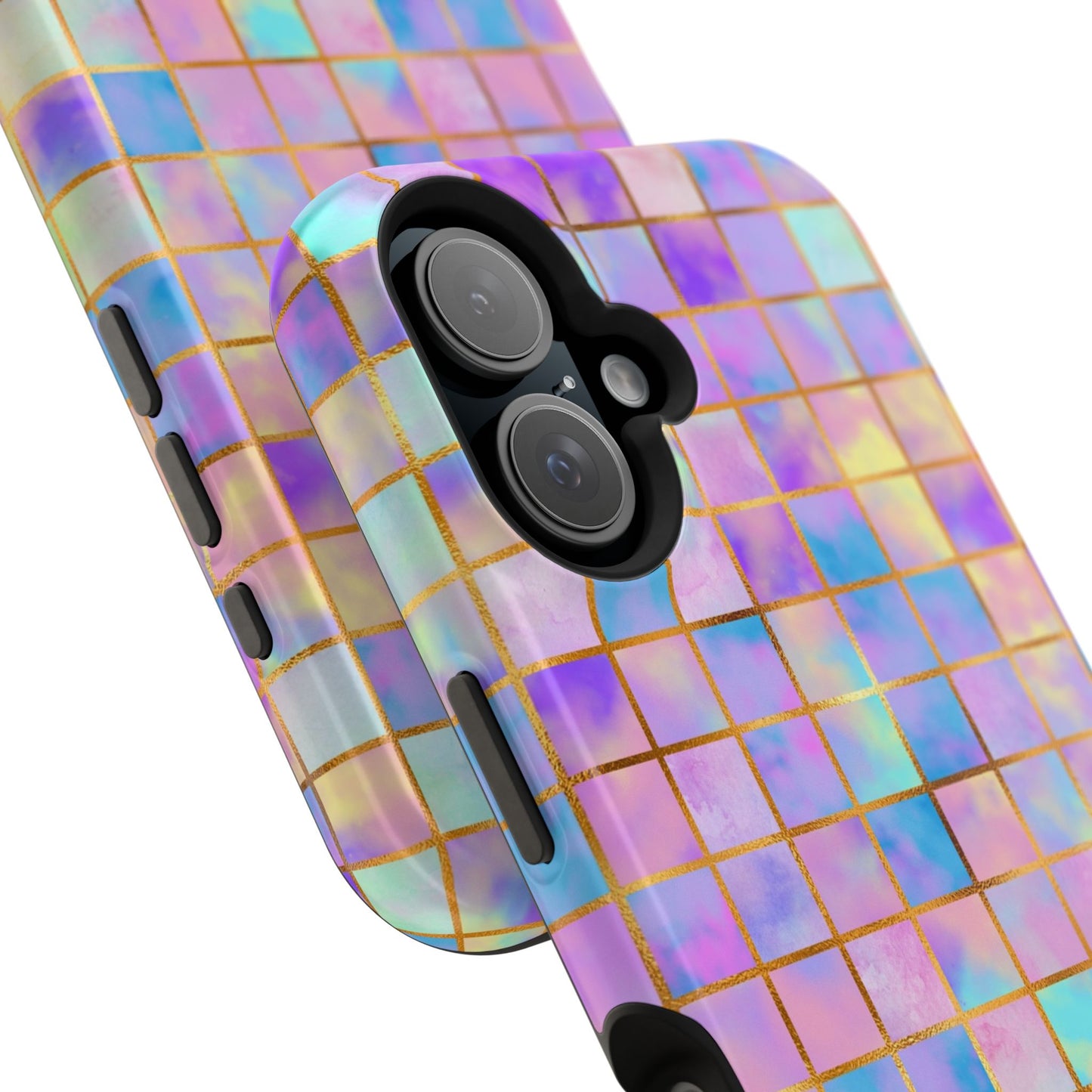 Colorful Mosaic Impact-Resistant Phone Case