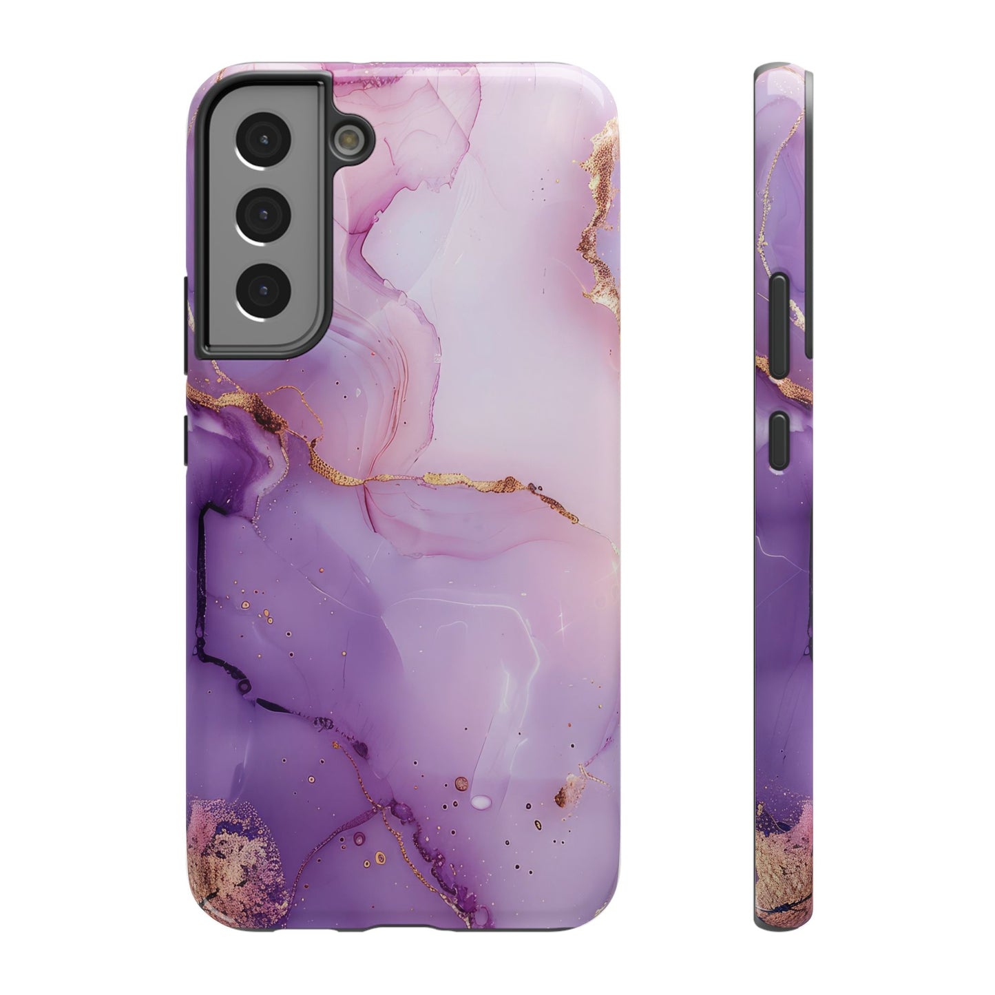Elegant Purple Marble iPhone Case