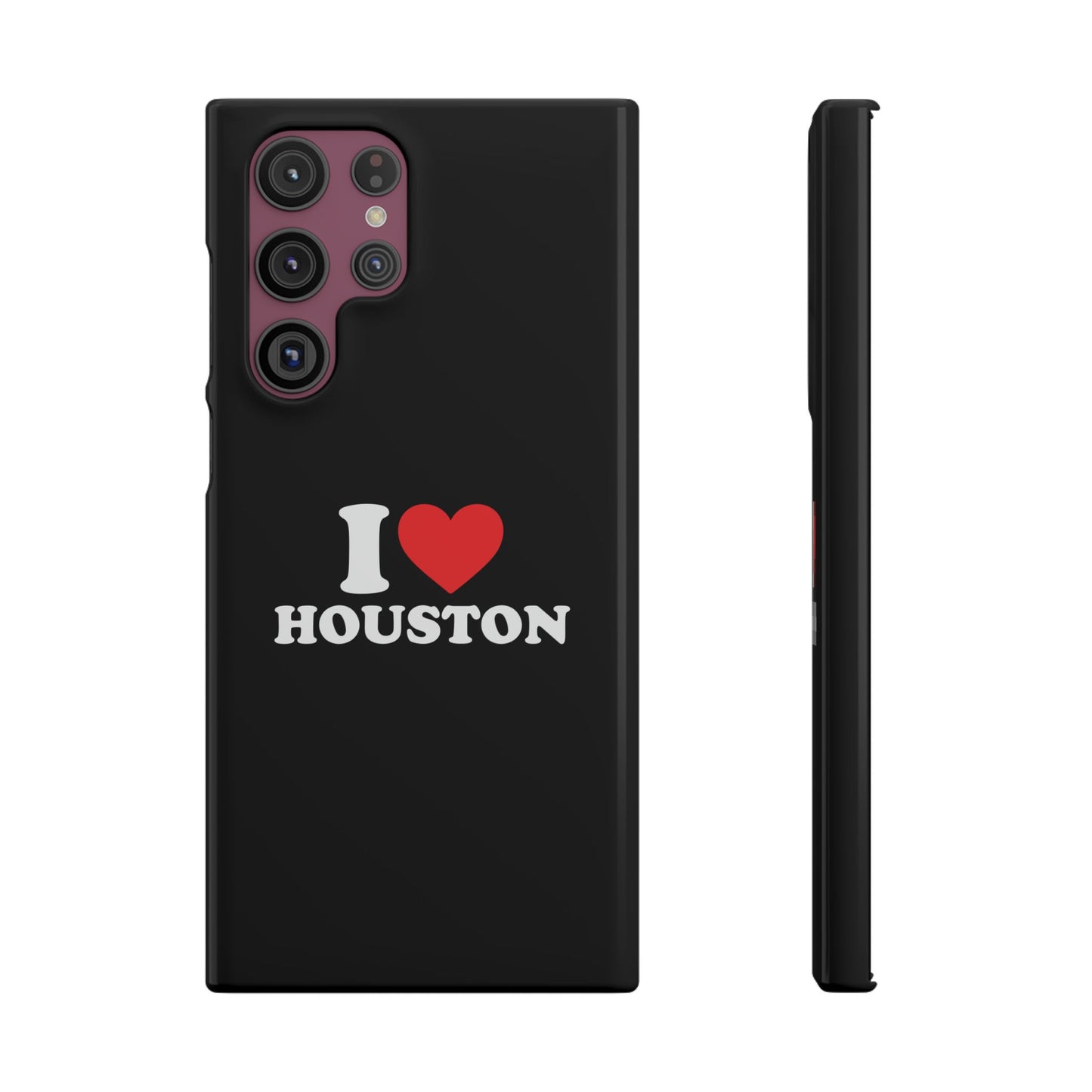 I Love Houston Snap Case Phone Cover
