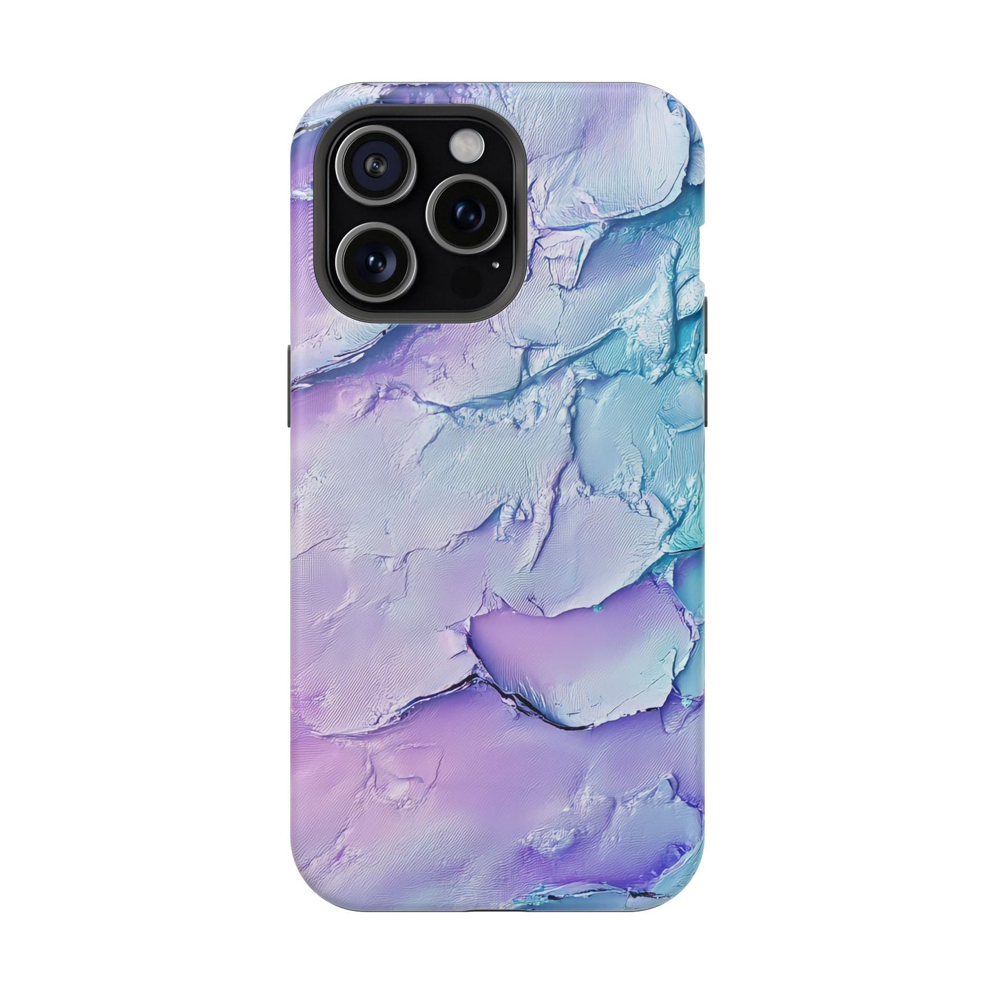 Vibrant Impact-Resistant Phone Case - Colorful Texture Design