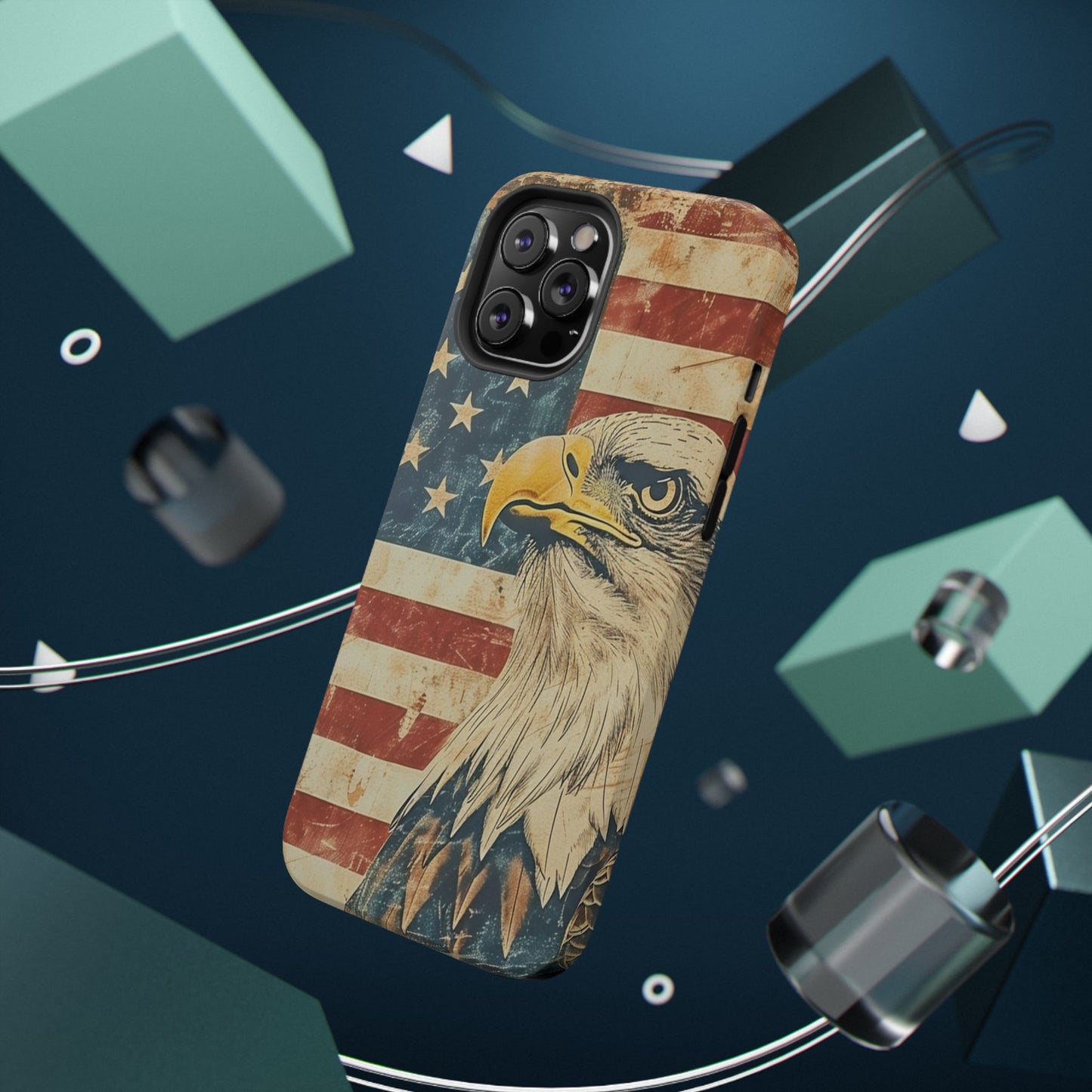 Eagle American Flag Phone Case