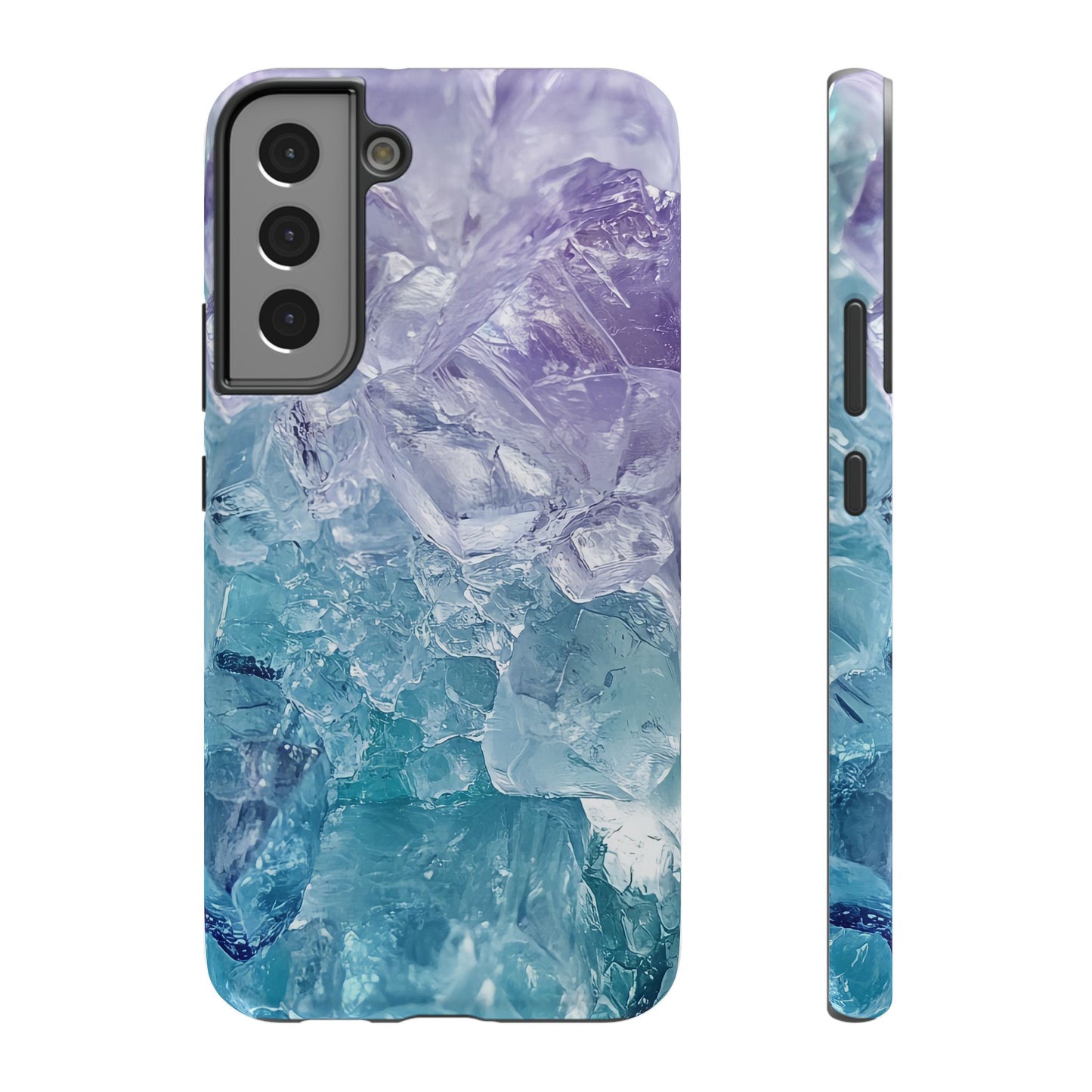 Crystal-Patterned Impact-Resistant Phone Case | Stylish Protection for Adventurers
