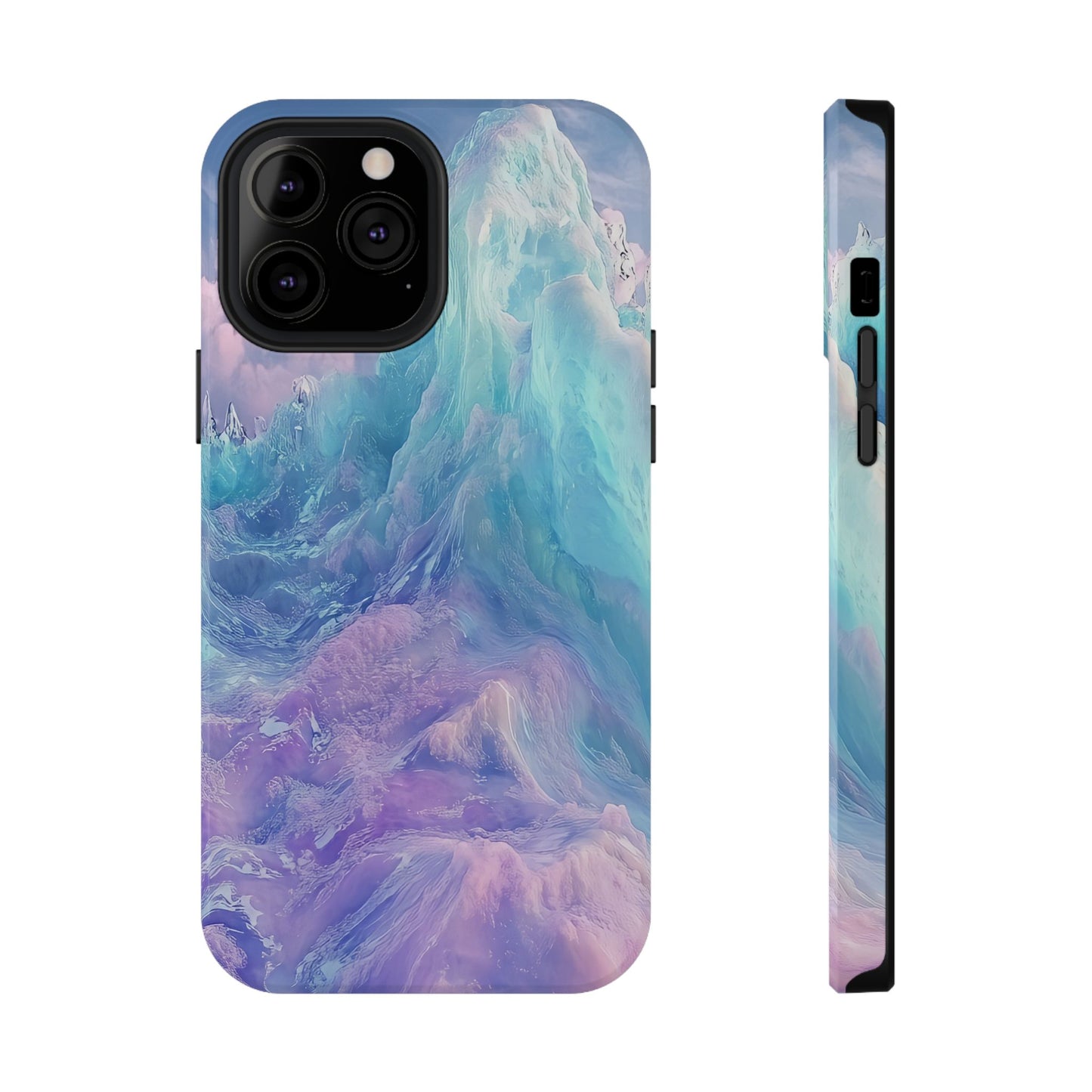 Phone Case - Colorful Abstract Waves Design