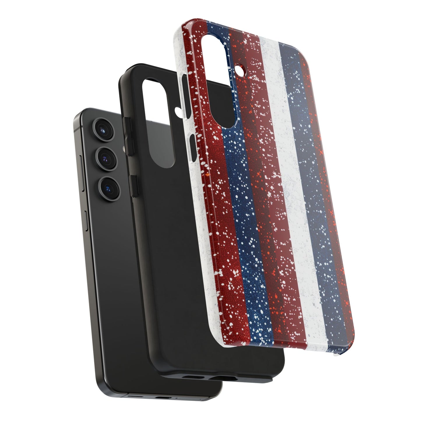 Patriotic Glitter Tough Phone Case