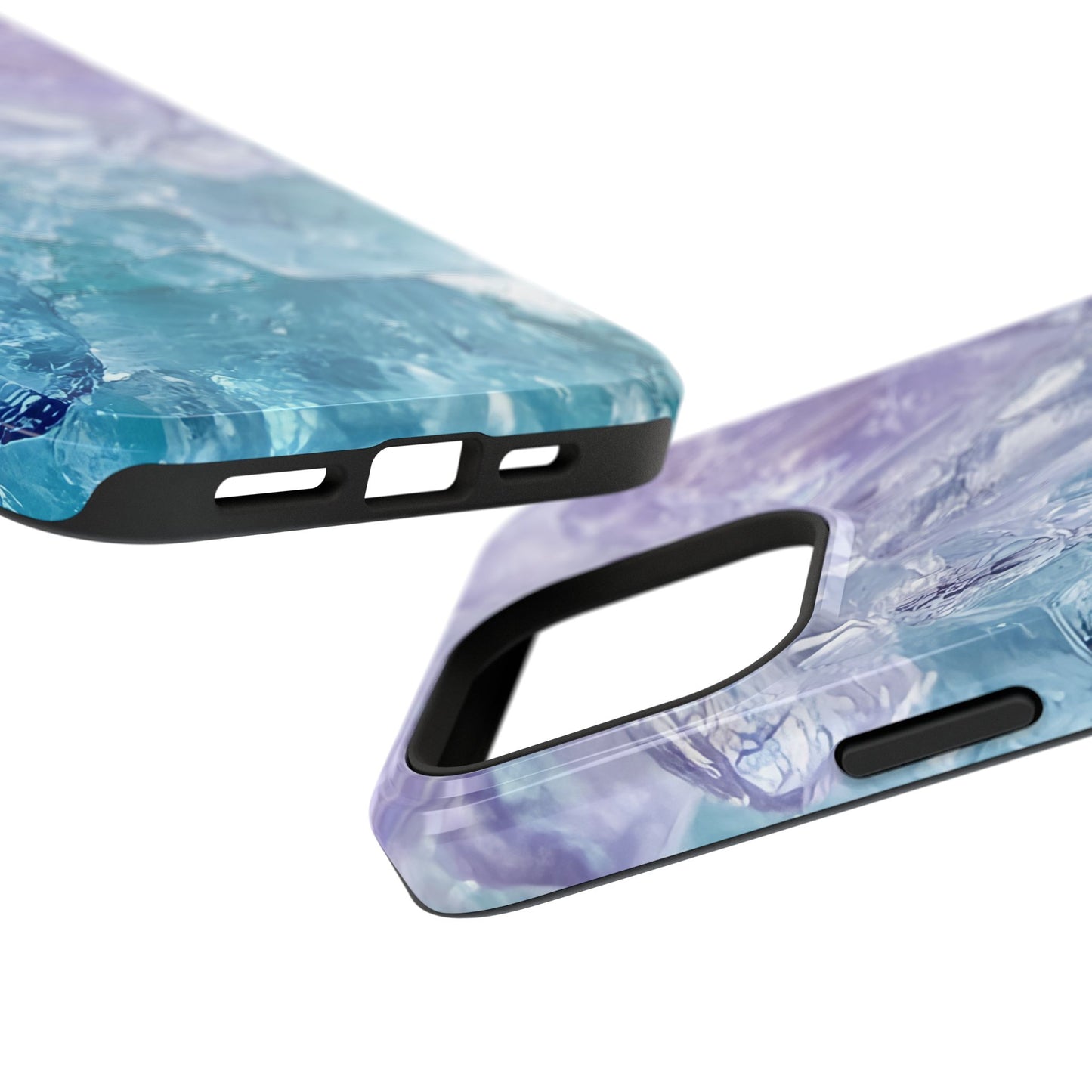 Crystal-Patterned Impact-Resistant Phone Case | Stylish Protection for Adventurers