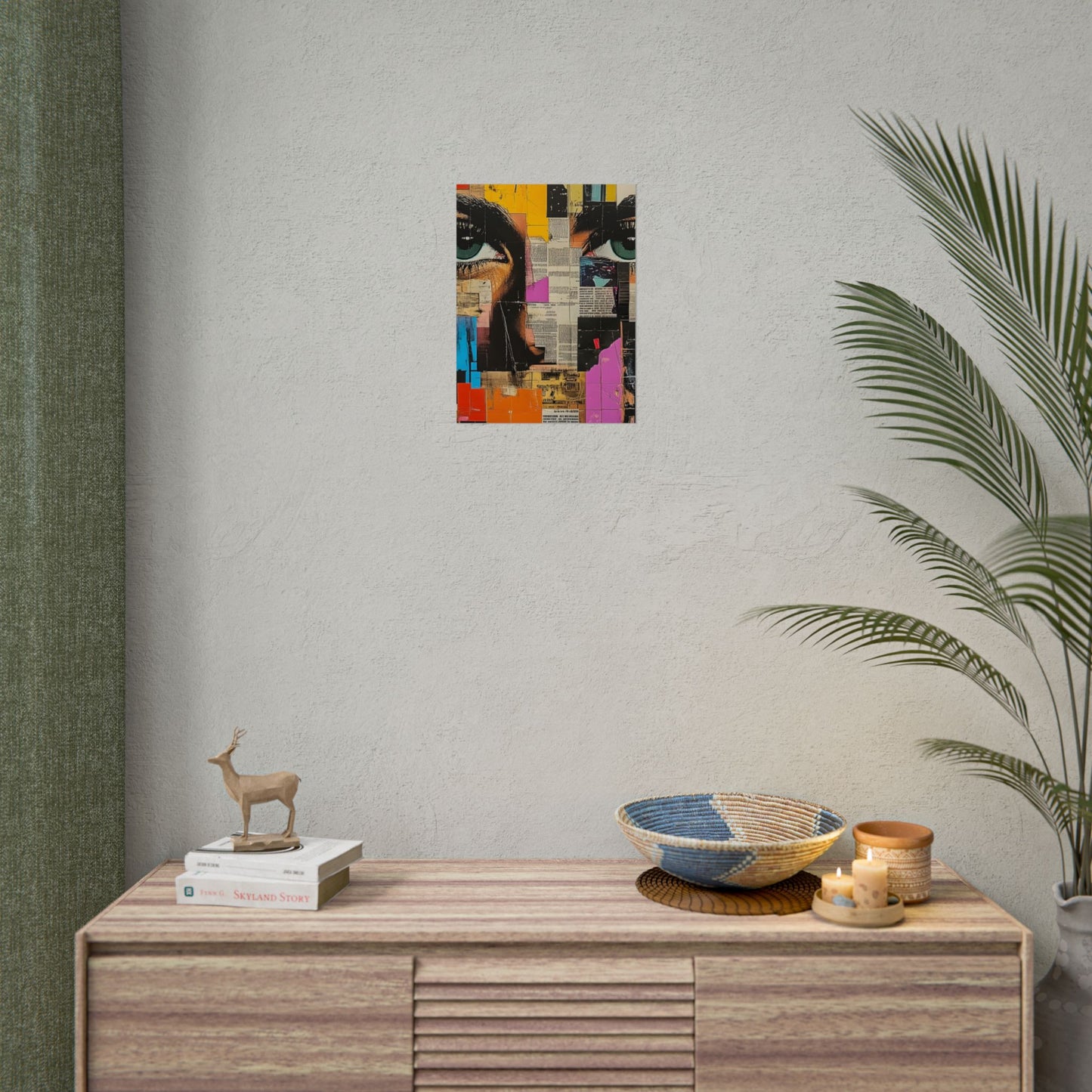 Wall Art Poster - Retro Pop Culture Woman 14 Comic Book Style