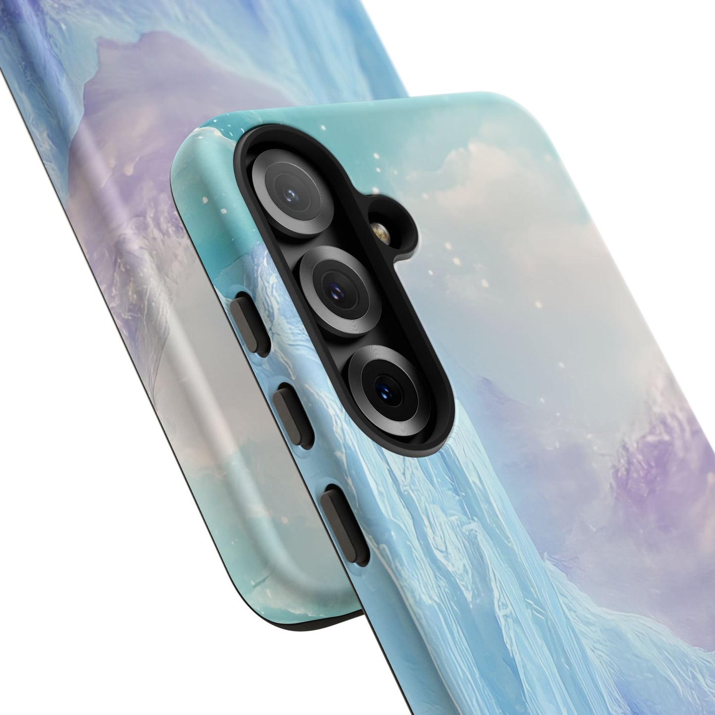 Artistic Phone Case with Iceberg Design