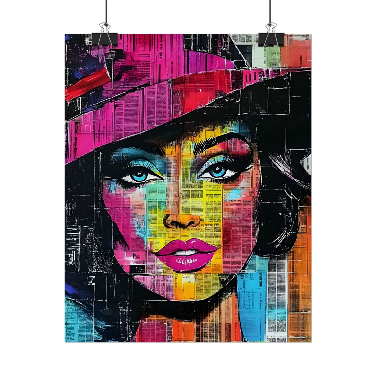 Poster Print Retro Pop Culture Woman 10