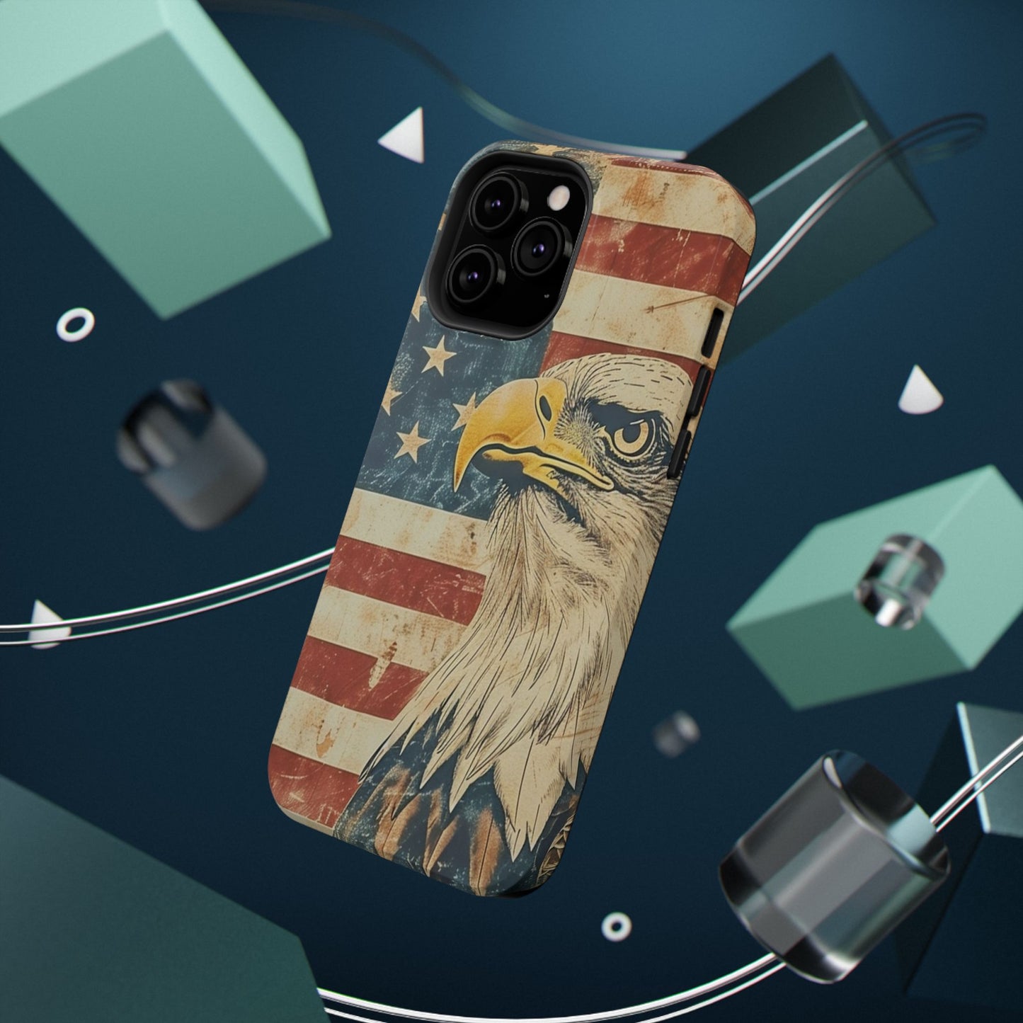 Eagle American Flag Phone Case