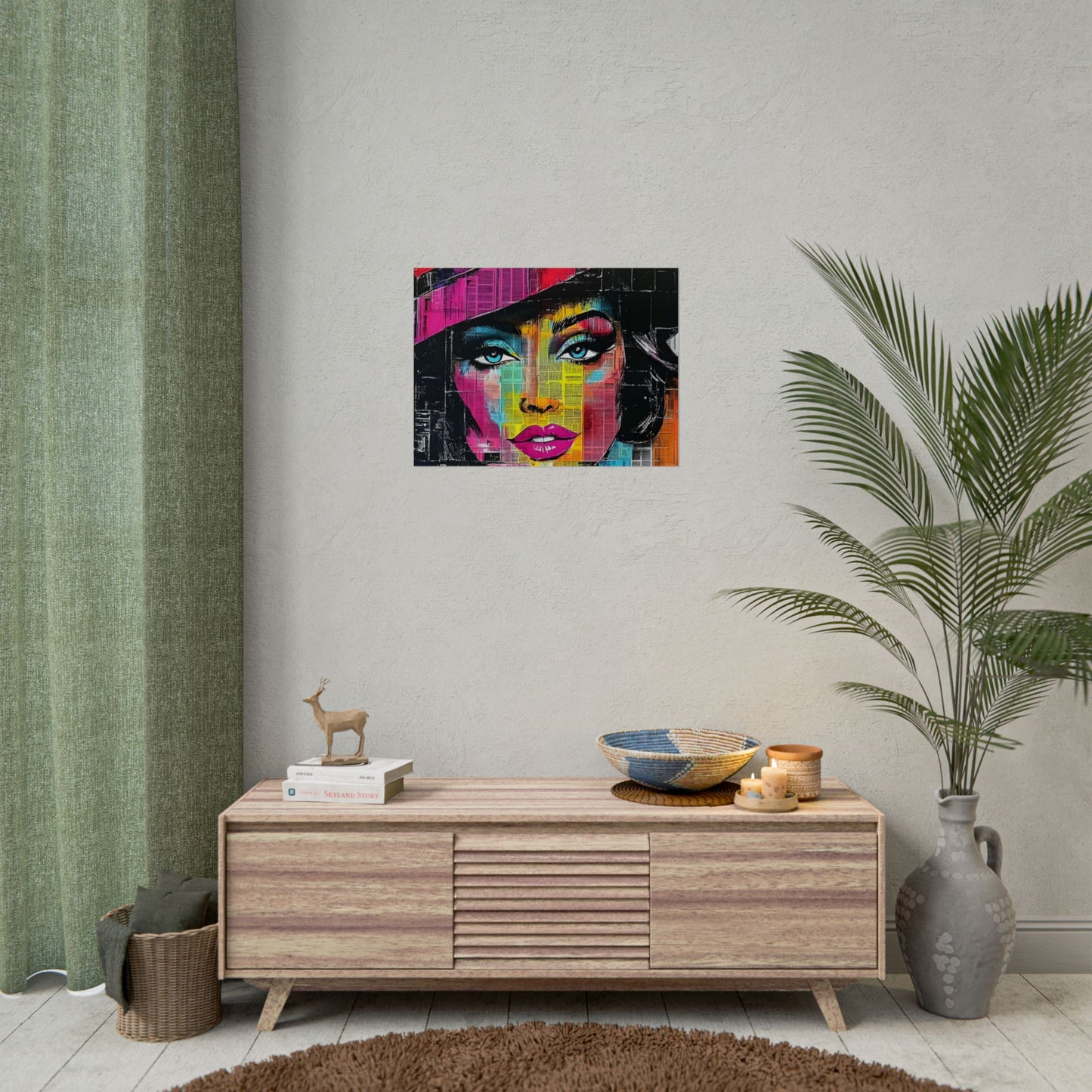 Poster Print Retro Pop Culture Woman 10