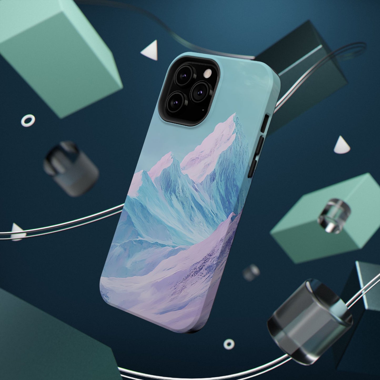 Mountain Landscape Phone Case - Impact-Resistant Protection for Nature Lovers