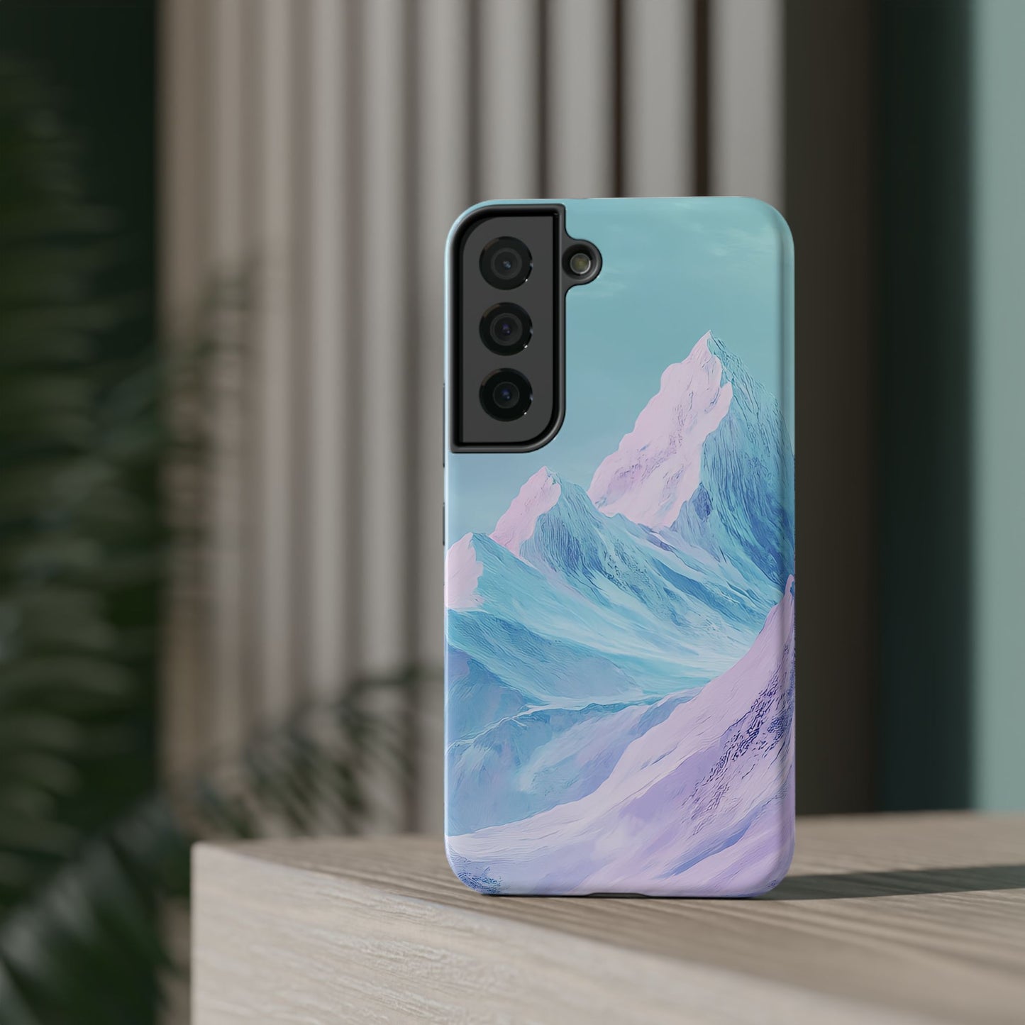Mountain Landscape Phone Case - Impact-Resistant Protection for Nature Lovers