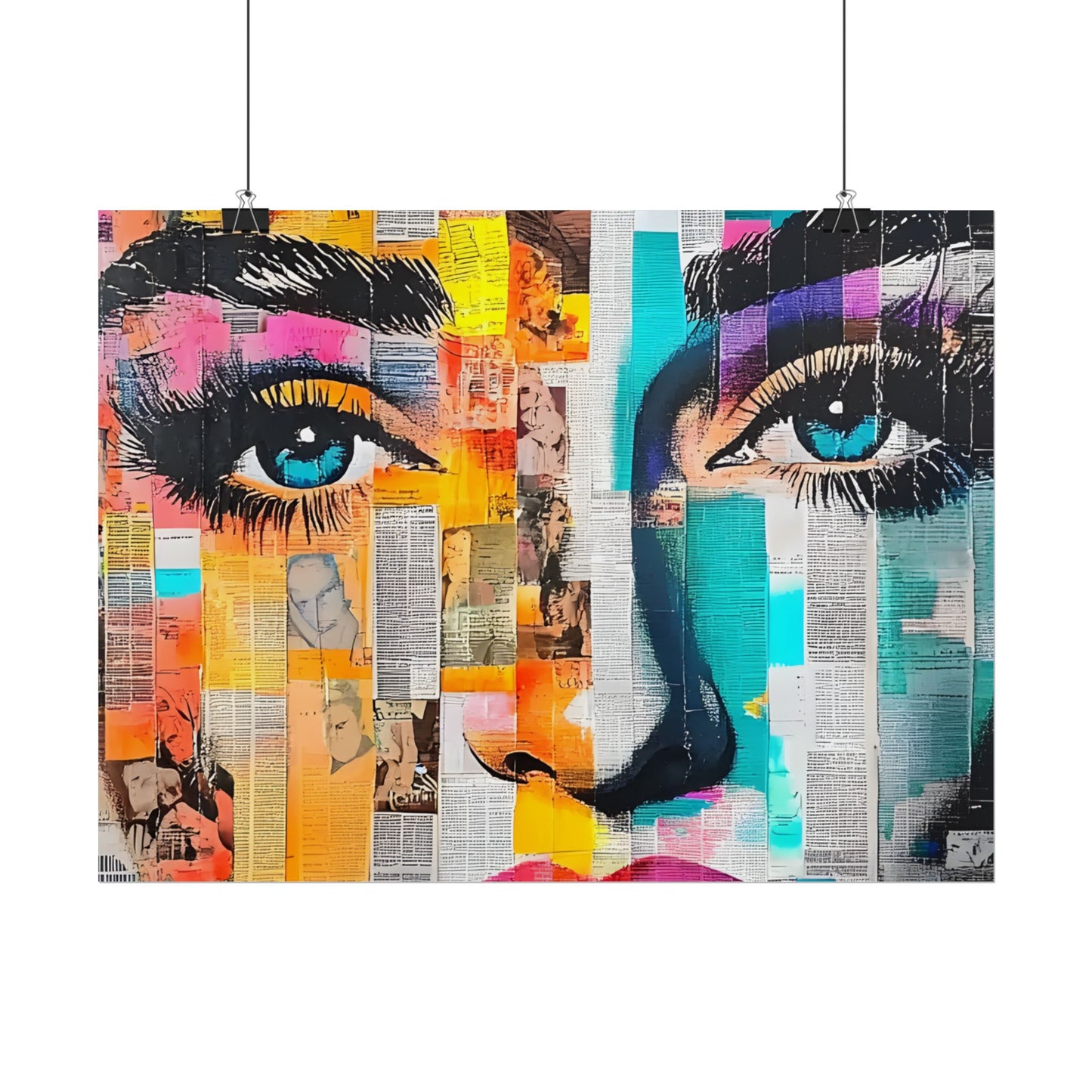 Retro Pop Culture Woman 6-Vibrant Art Wall Decor