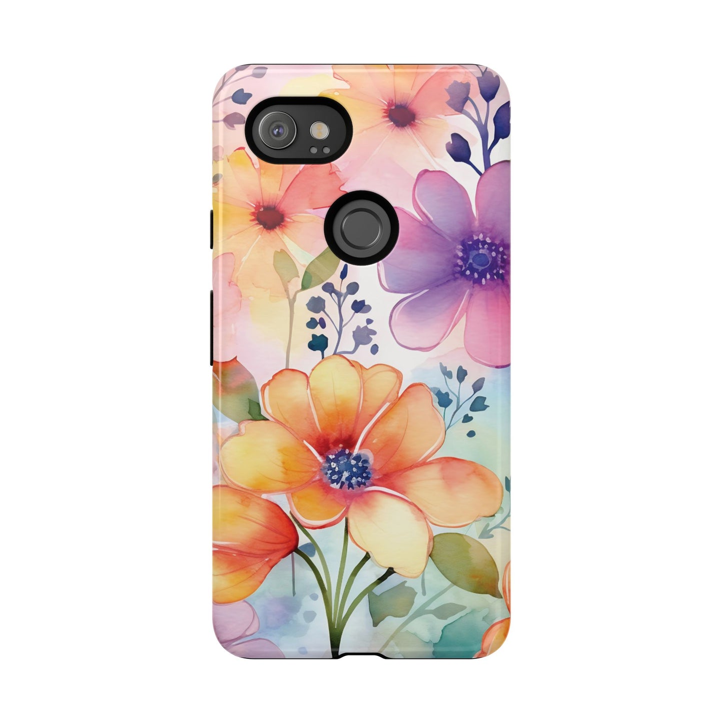 Floral Tough Case for Google Pixel- theme 1