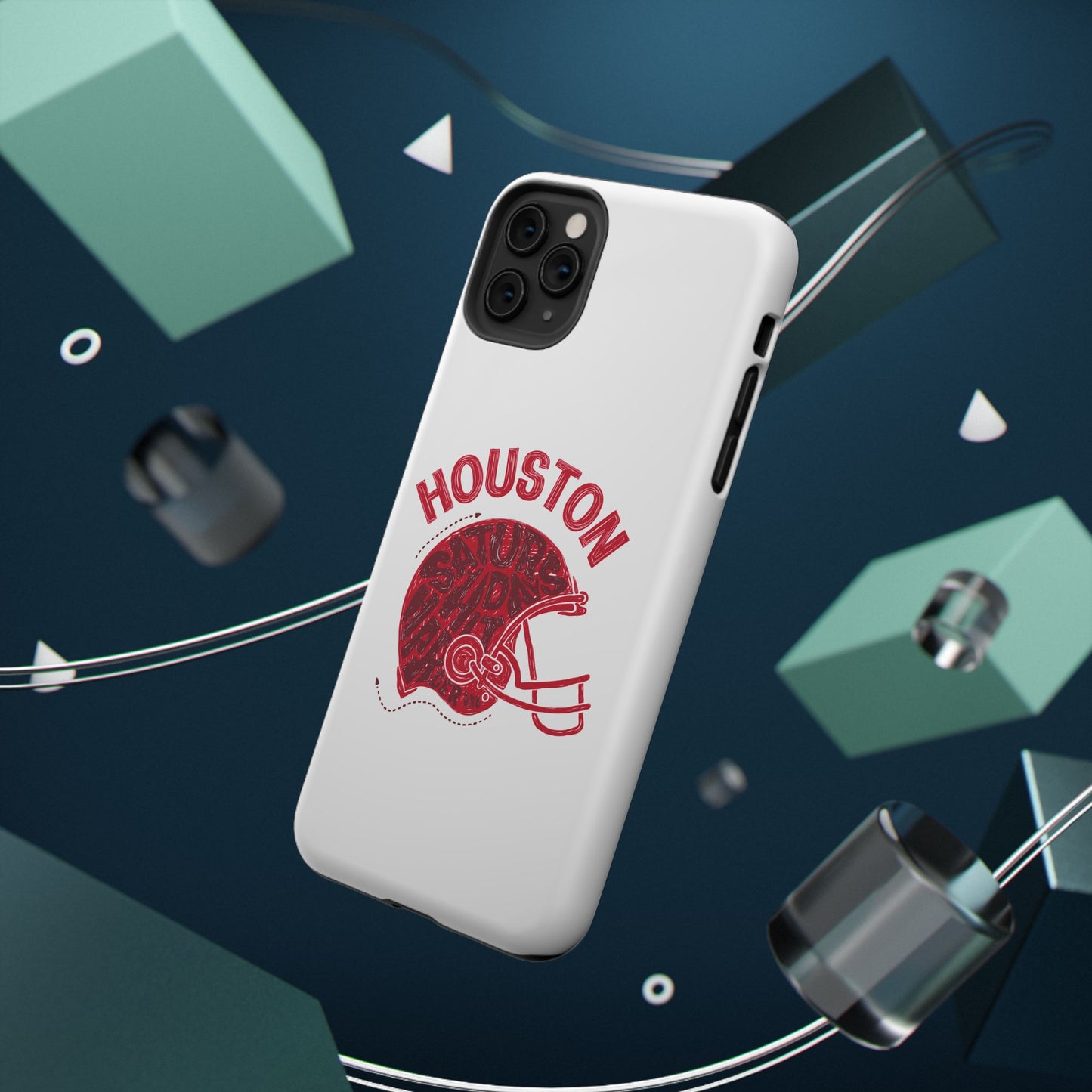 Houston Football Impact-Resistant Phone Case - Durable Design for Fans