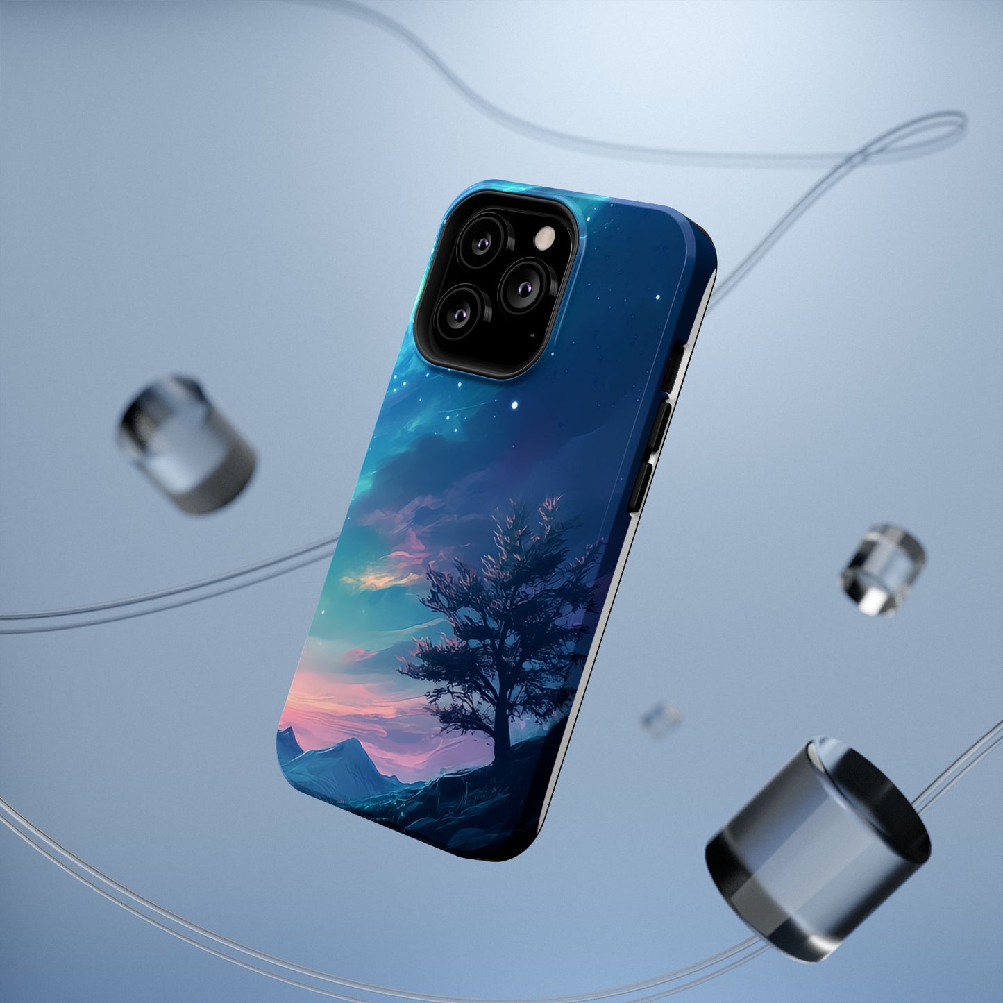 Stunning Galaxy Tree Impact-Resistant Phone Case