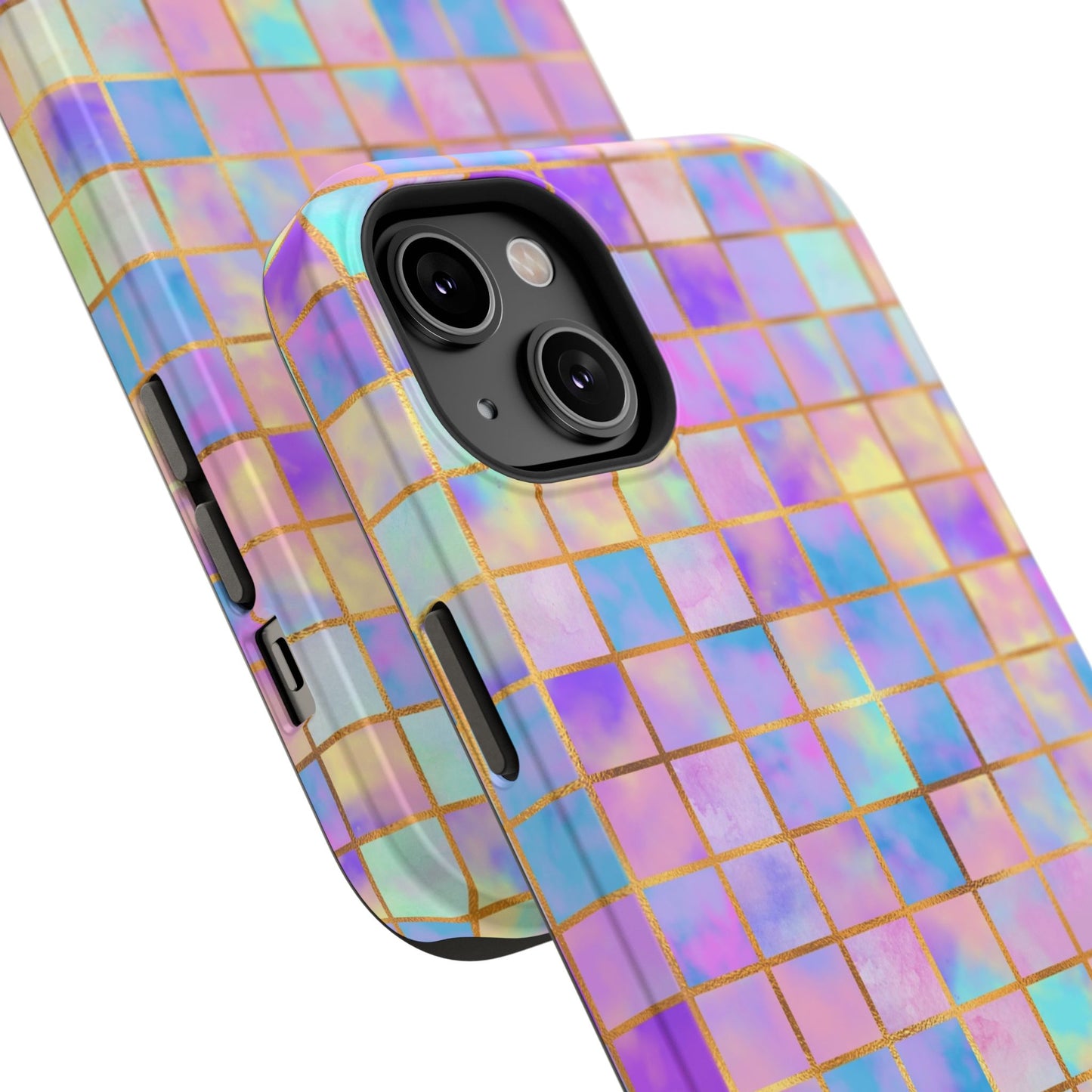Colorful Mosaic Impact-Resistant Phone Case