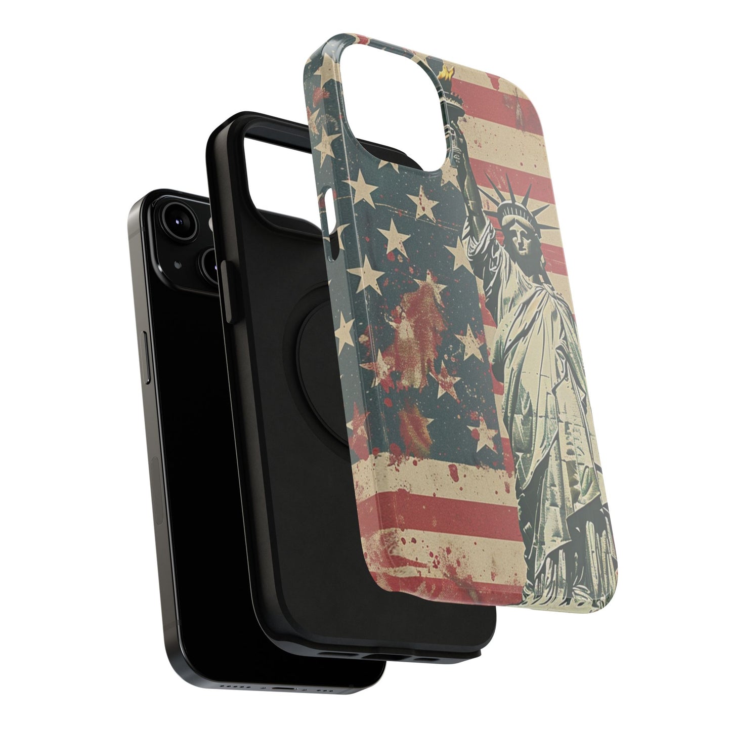 Liberty-Inspired Phone Case - Patriotic Design