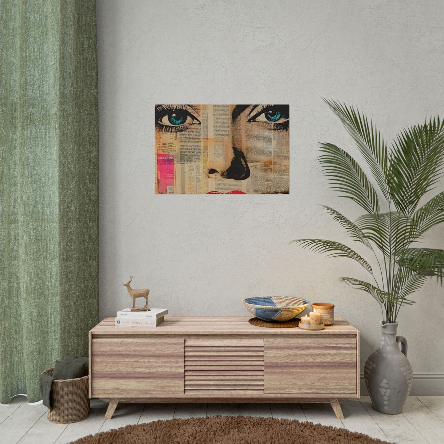 Retro Pop Culture Woman Poster 13 , Comic Wall Art