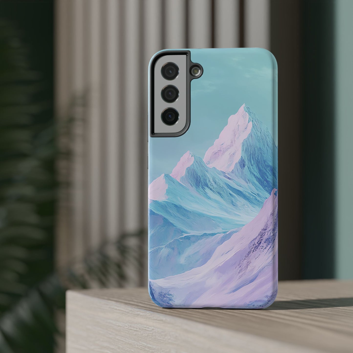 Mountain Landscape Phone Case - Impact-Resistant Protection for Nature Lovers