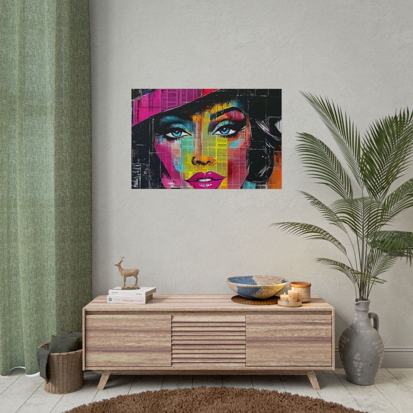 Poster Print Retro Pop Culture Woman 10