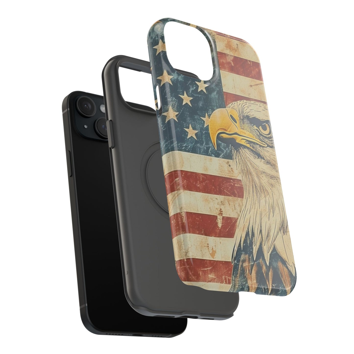 Eagle American Flag Phone Case