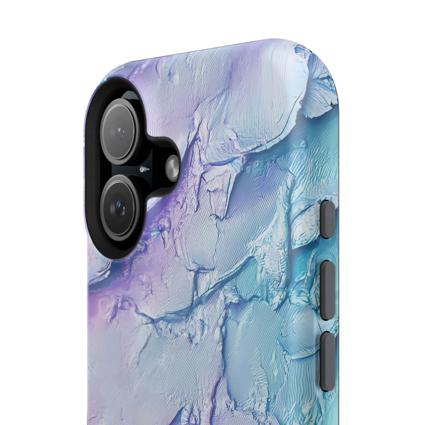Vibrant Impact-Resistant Phone Case - Colorful Texture Design