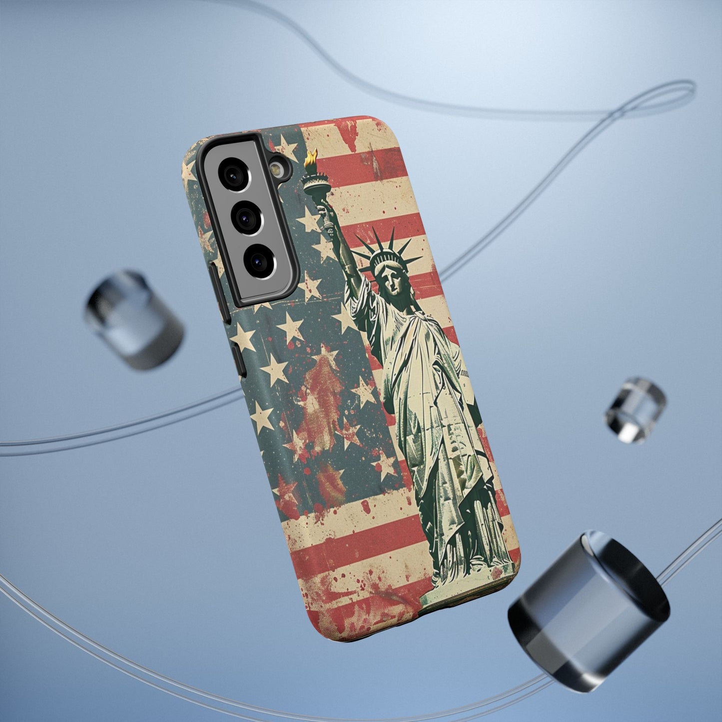 Liberty-Inspired Phone Case - Patriotic Design