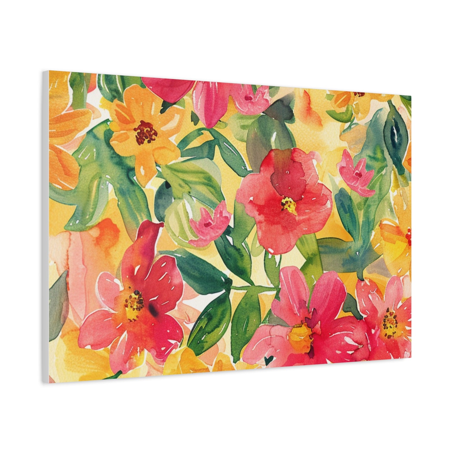 Floral Matte Canvas