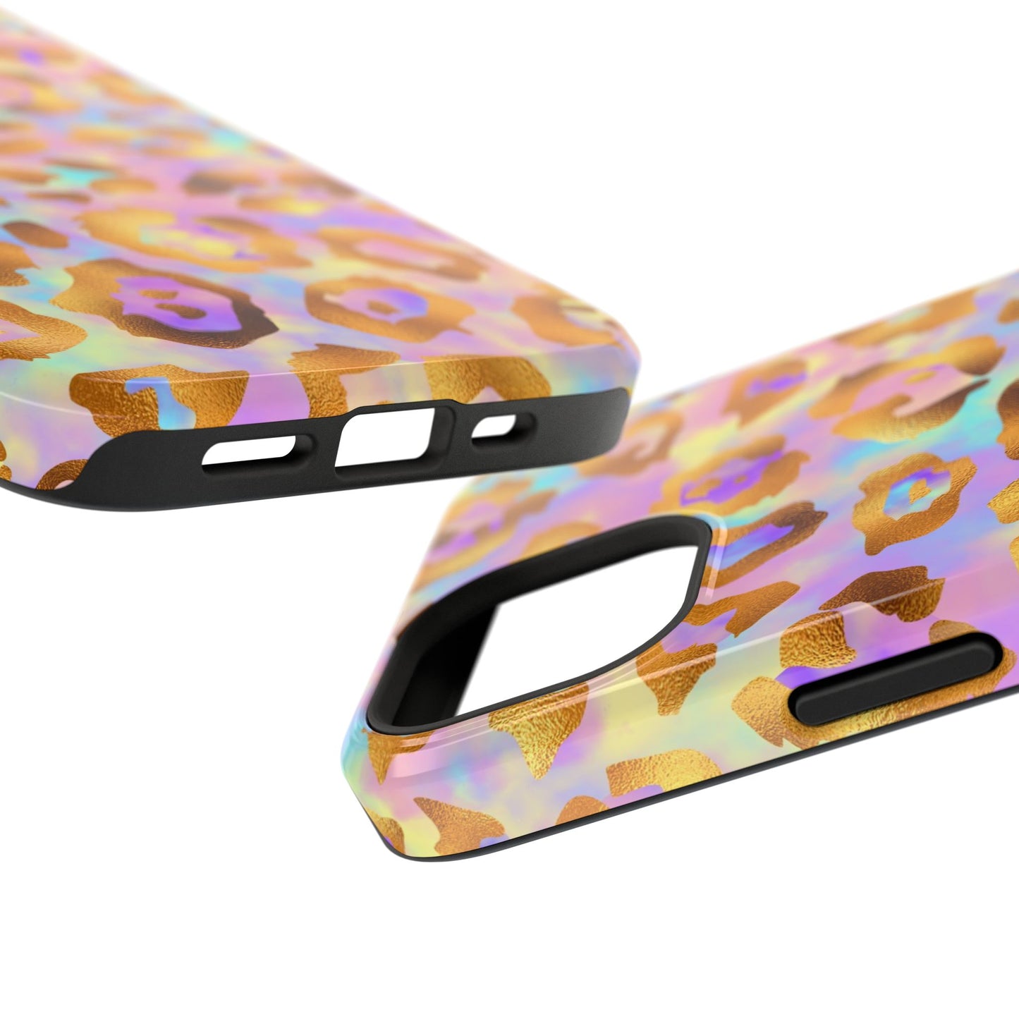 Leopard Print Impact-Resistant Phone Case